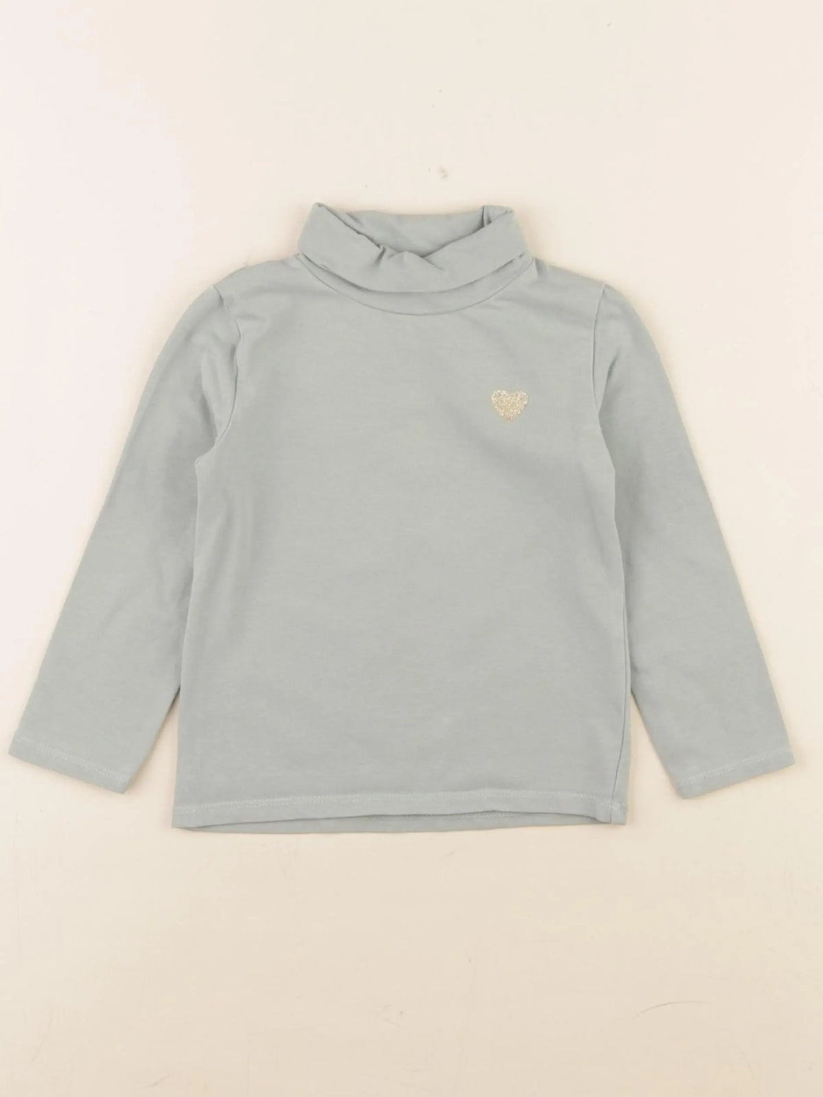 Vertbaudet - sous-pull vert - 2 ans