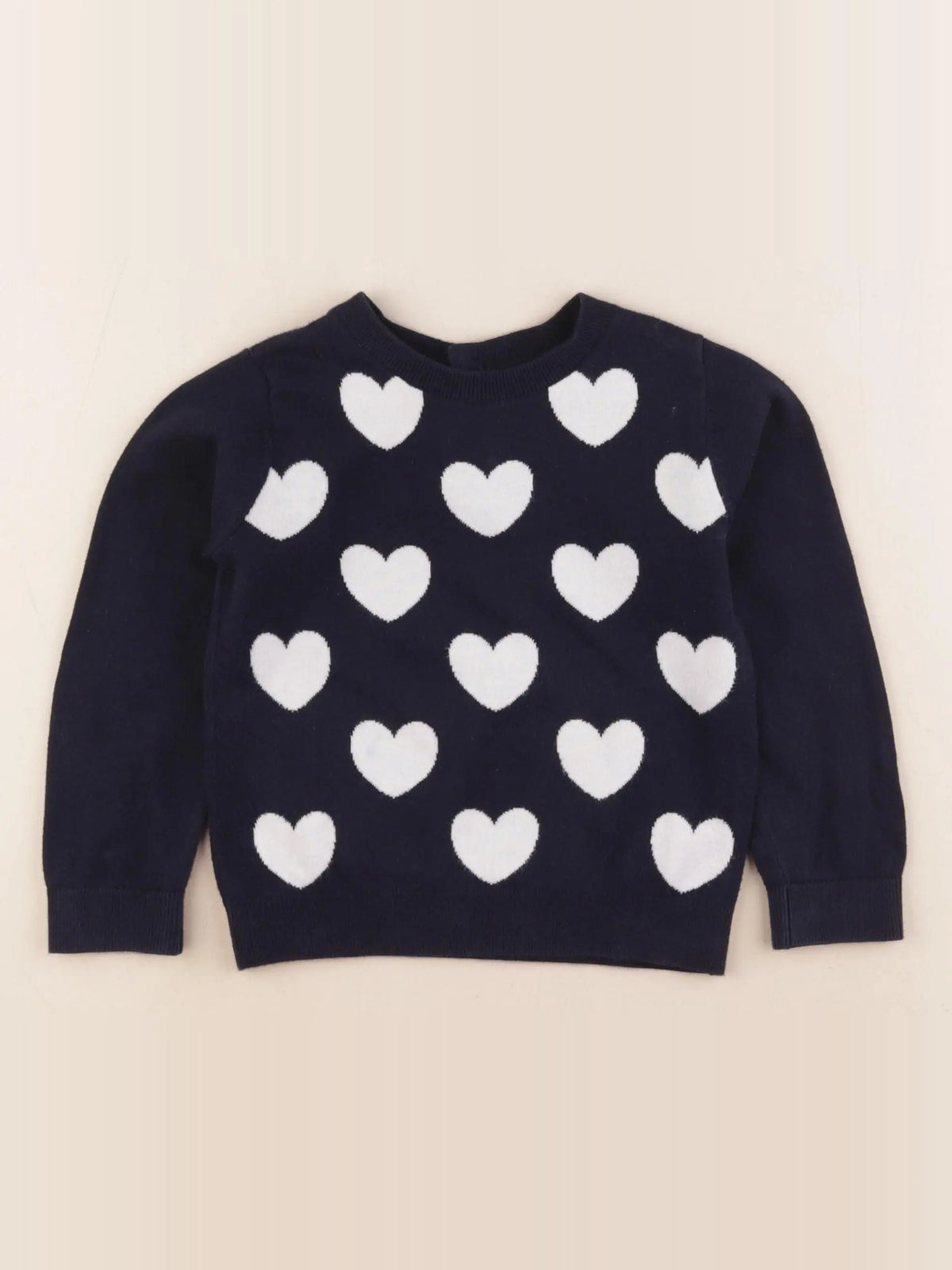 Jacadi - pull bleu - 4 ans