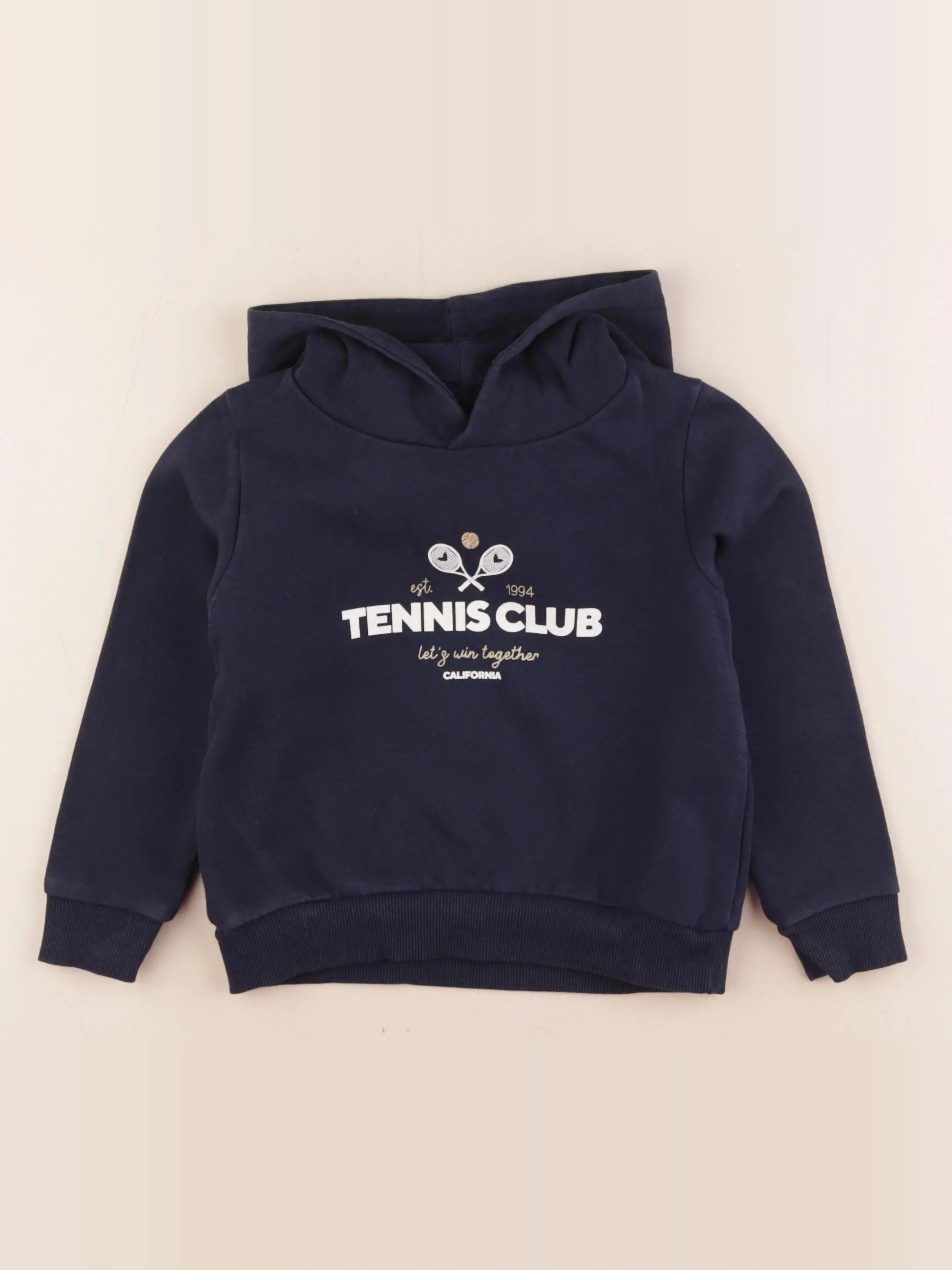 Vertbaudet - sweat bleu - 4 ans