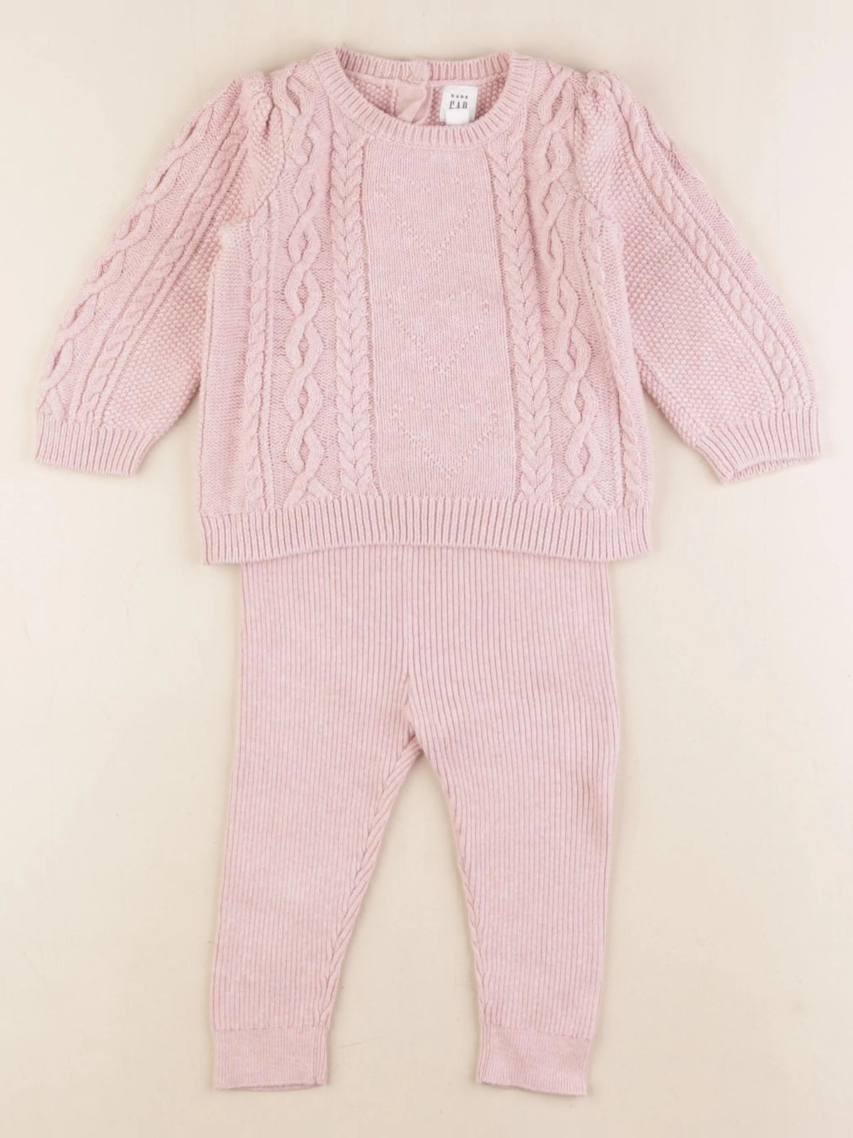 GAP - ensemble rose - 12/18 mois