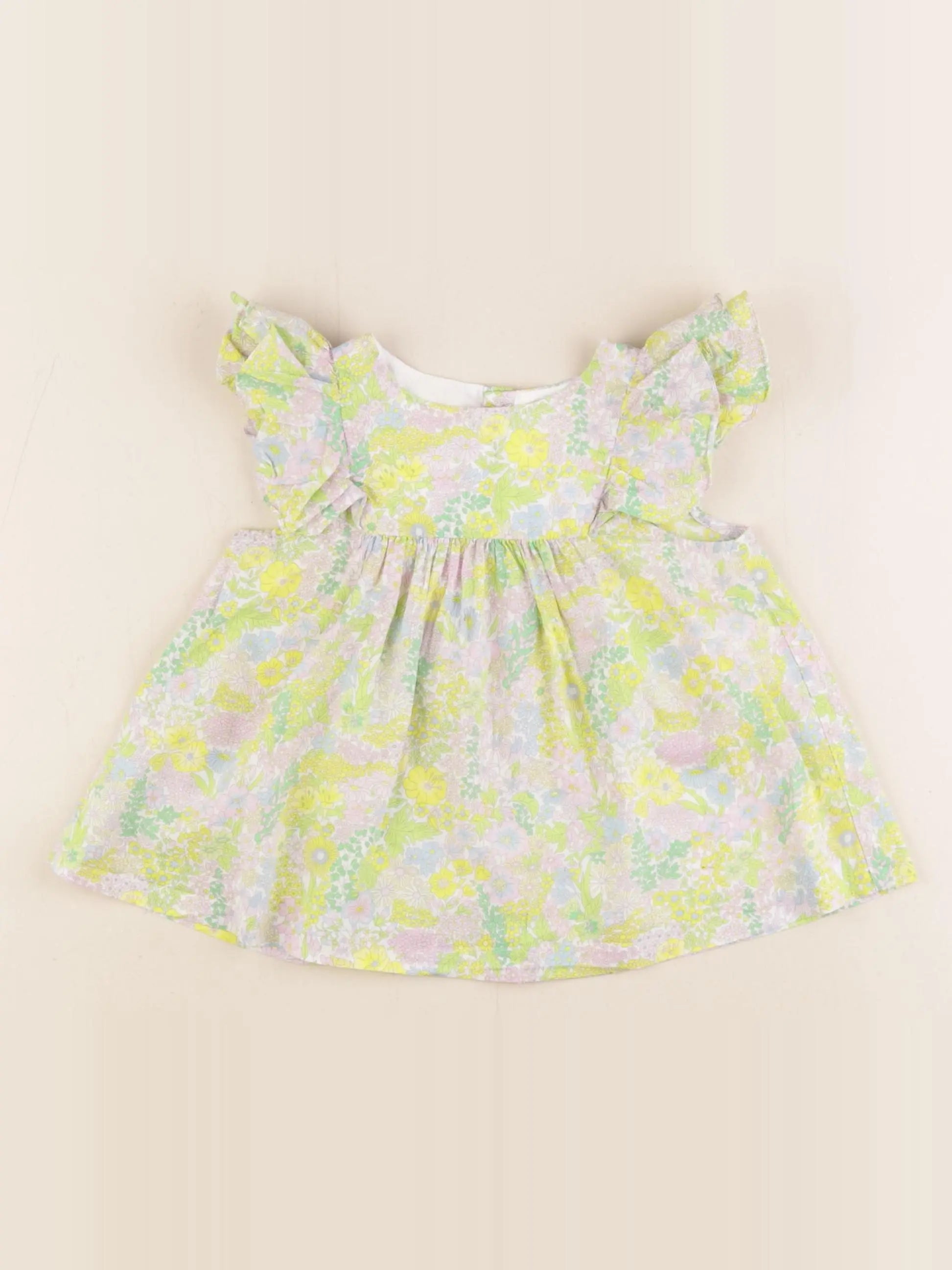 Jacadi - blouse liberty multicolore - 24 mois