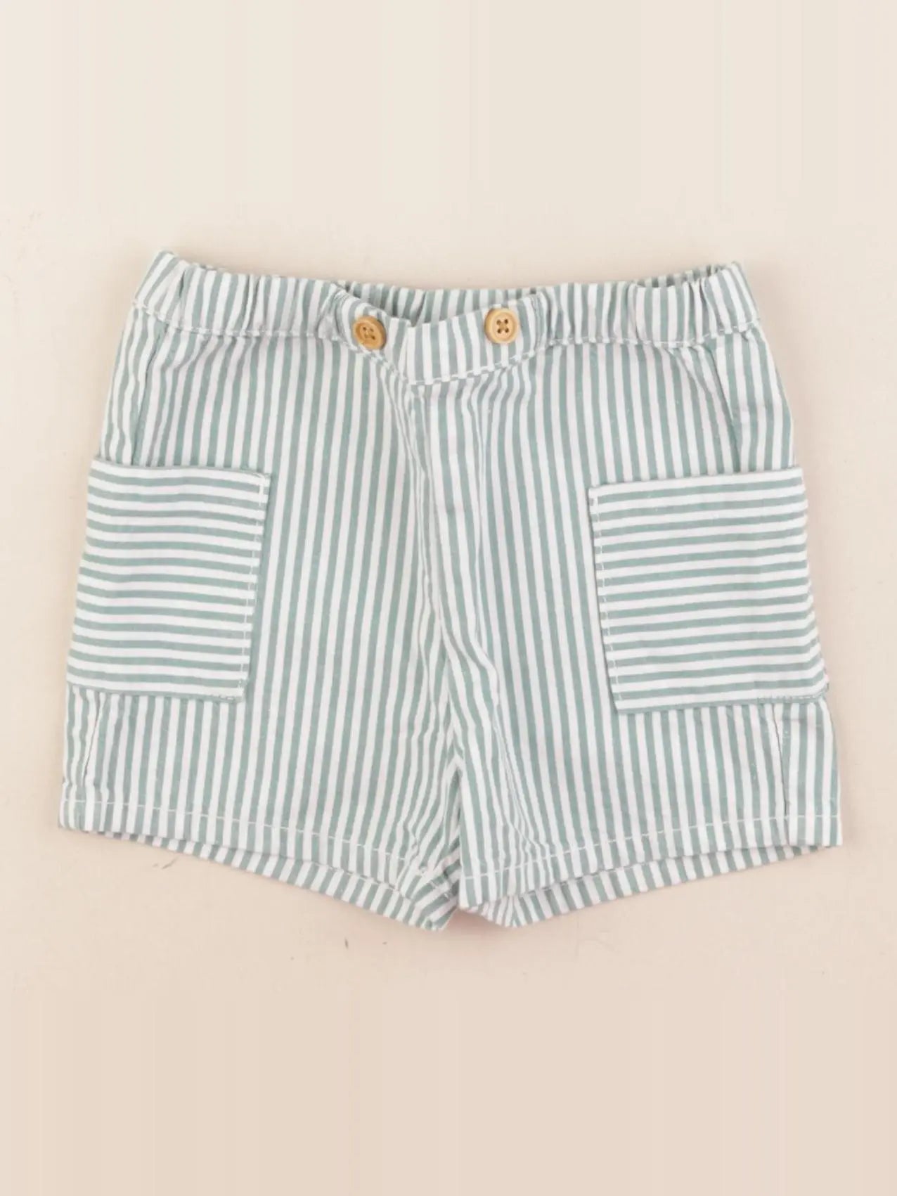 Cyrillus - short vert - 24 mois