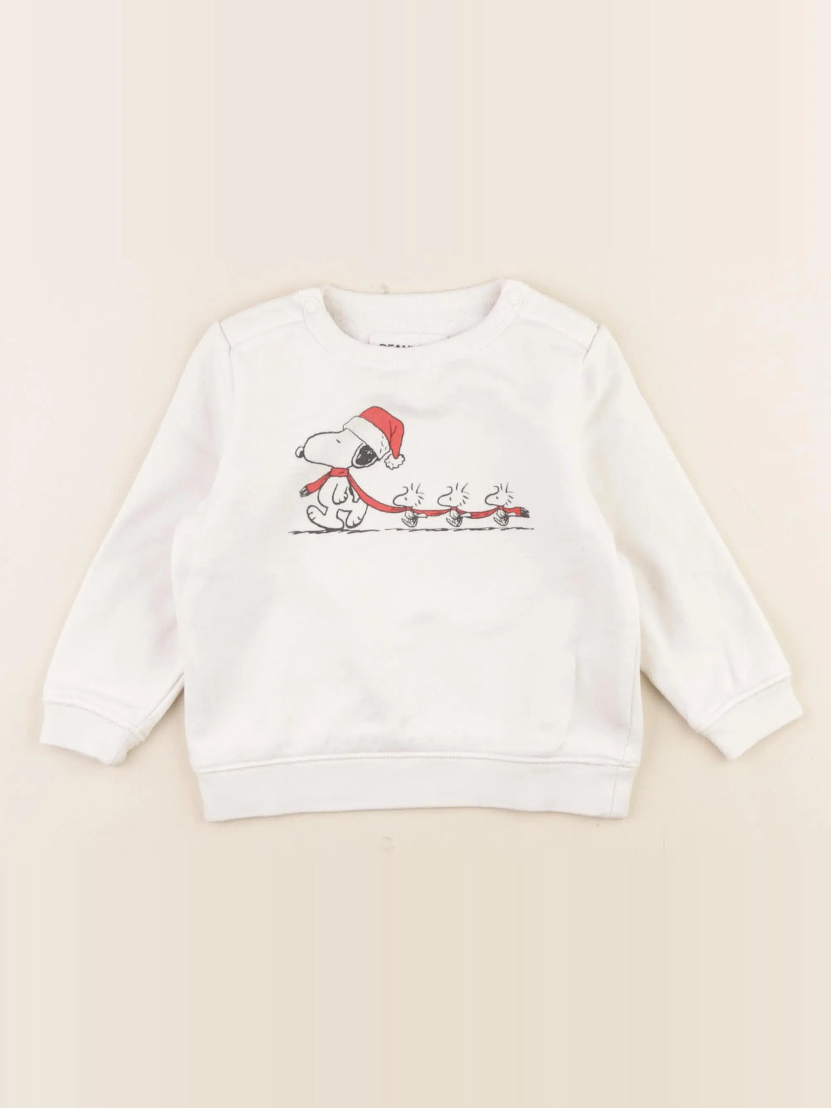 Cyrillus - sweat blanc - 18 mois