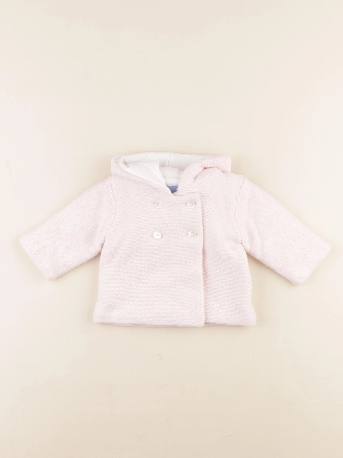 Jacadi - gilet rose - 6 mois