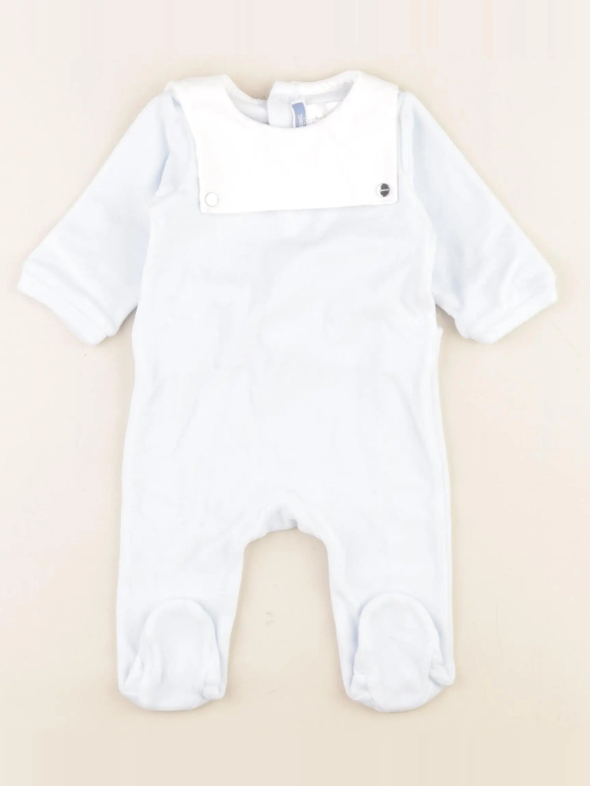 Jacadi - pyjama velours bleu - 3 mois