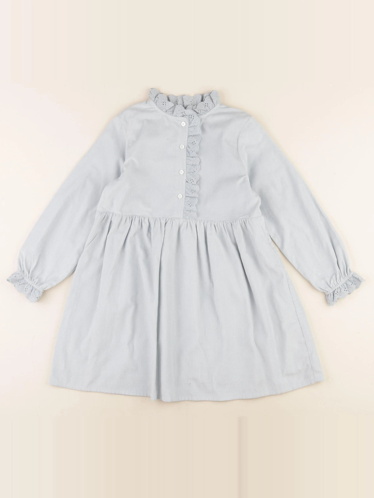 Cyrillus - robe bleu - 8 ans