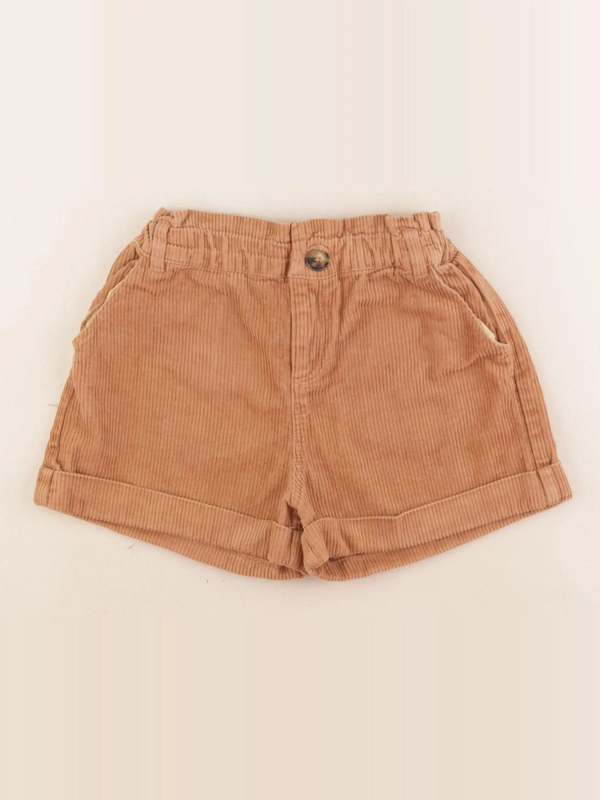 Vertbaudet - short marron - 8 ans