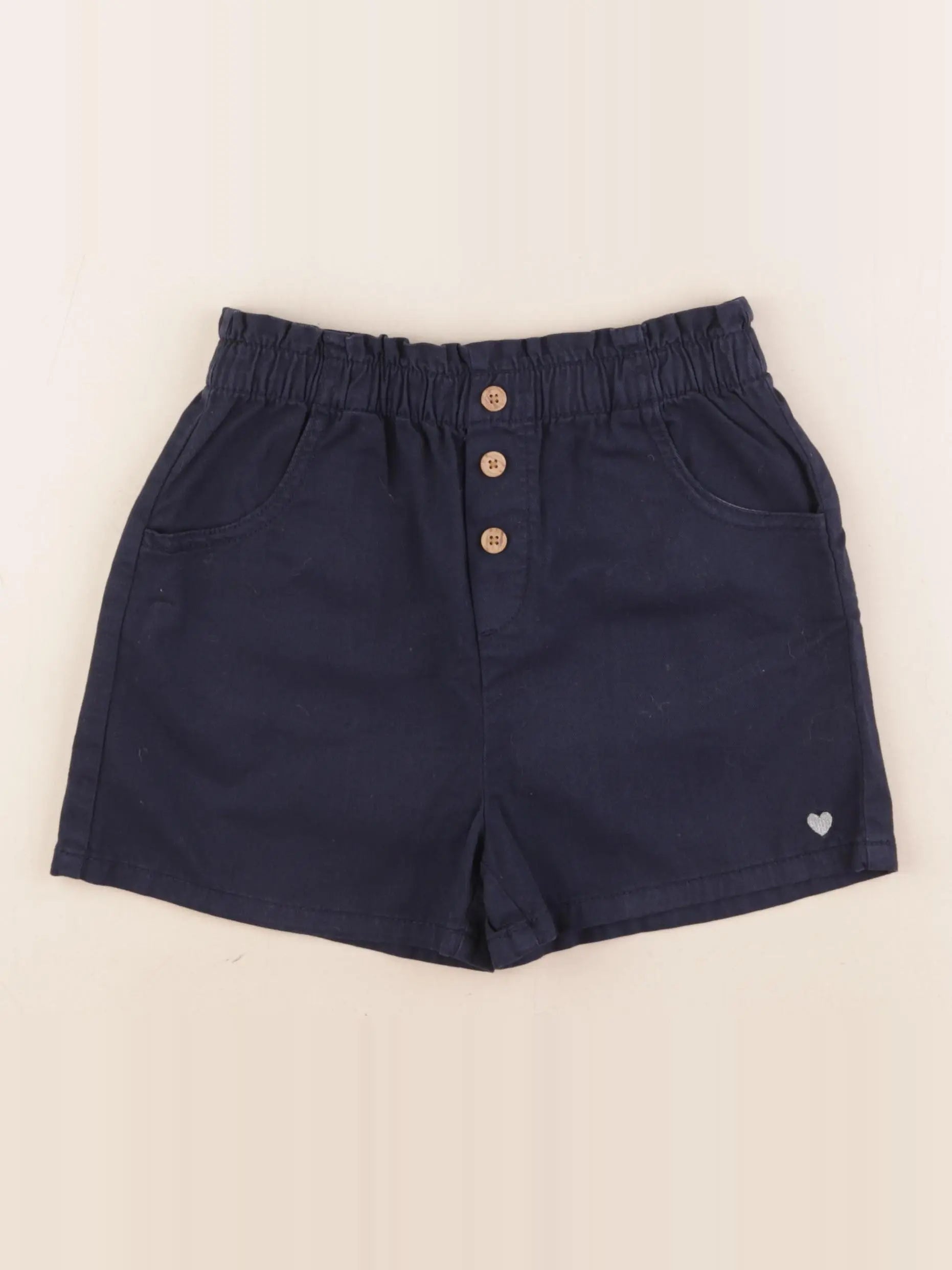 Vertbaudet - short bleu - 8 ans