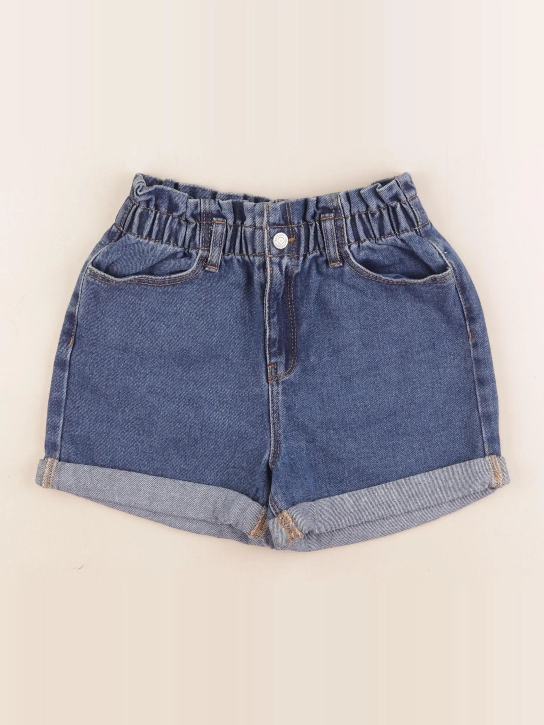 Vertbaudet - short bleu - 8 ans