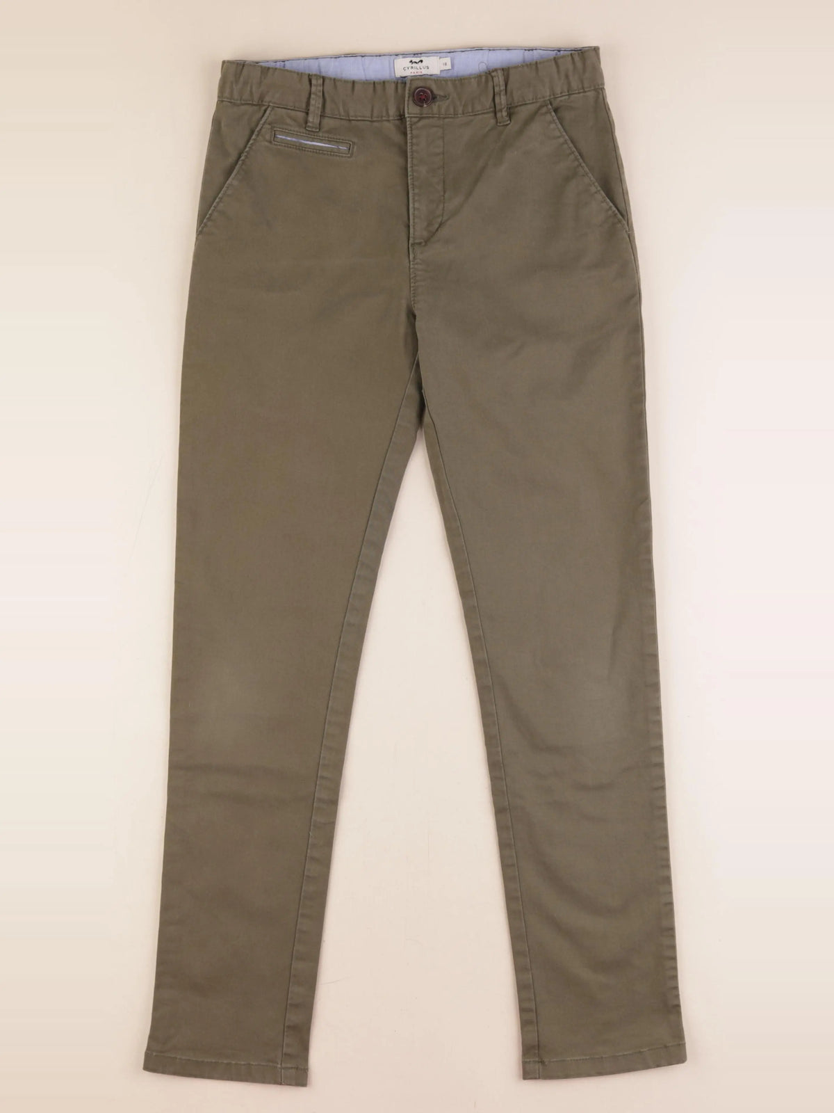 Cyrillus - pantalon vert - 12 ans