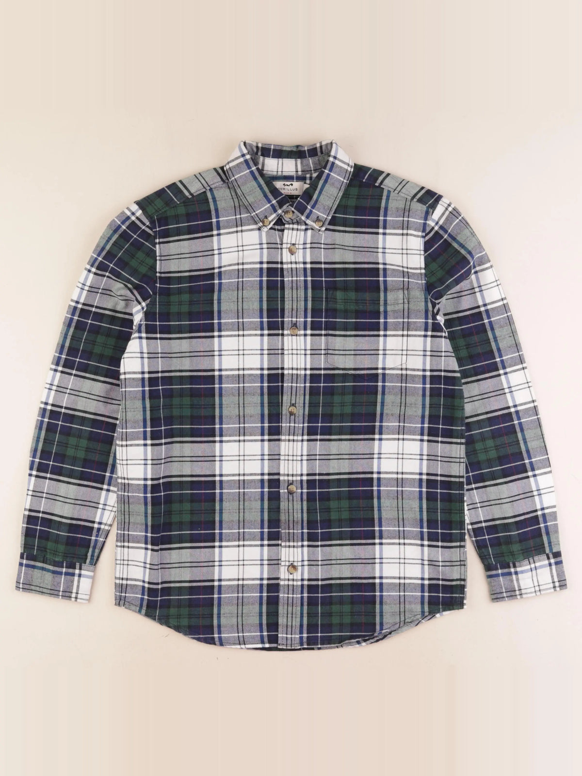 Cyrillus - chemise multicolore - 12 ans