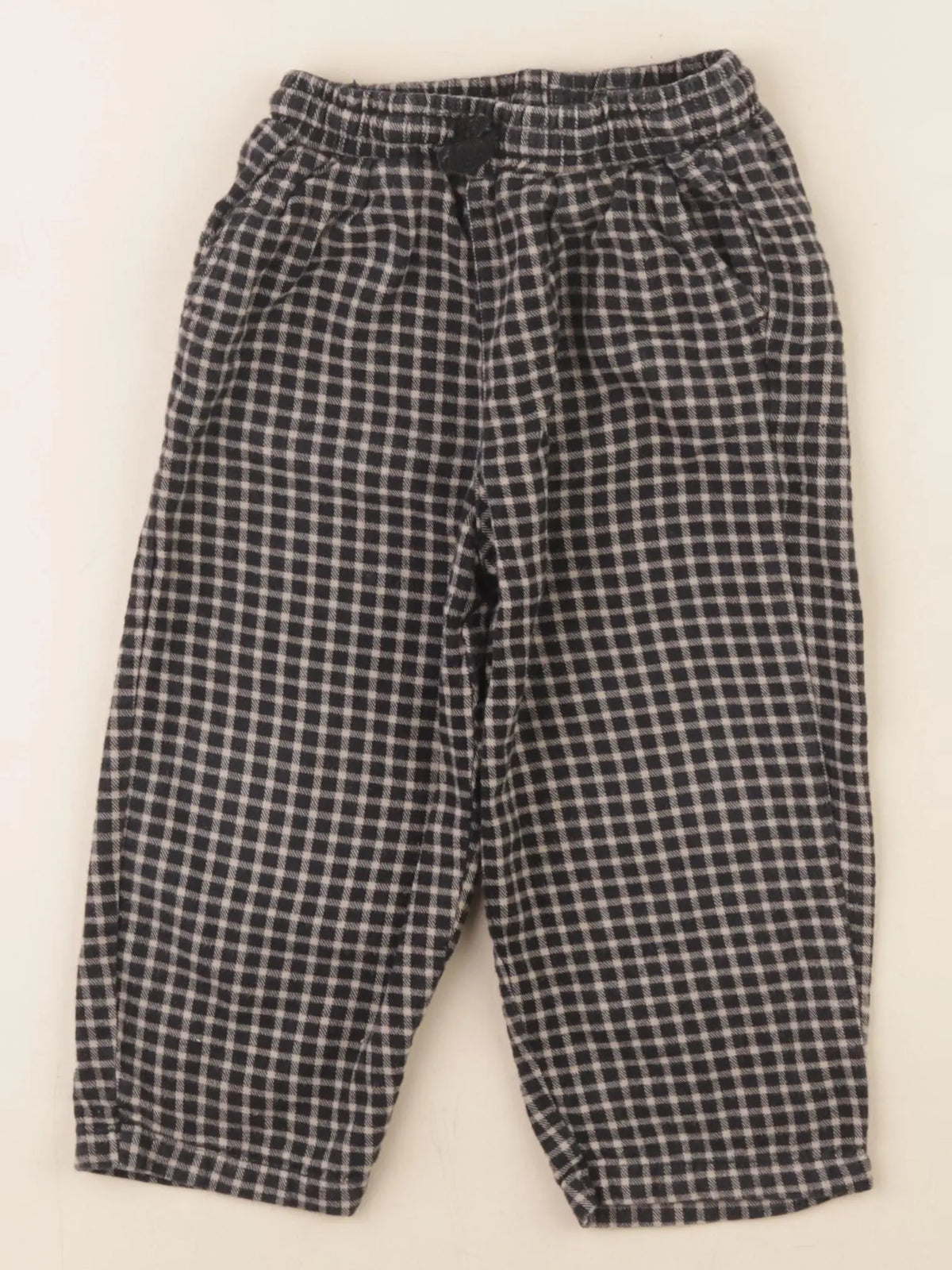 Zara - pantalon beige, bleu - 2 ans