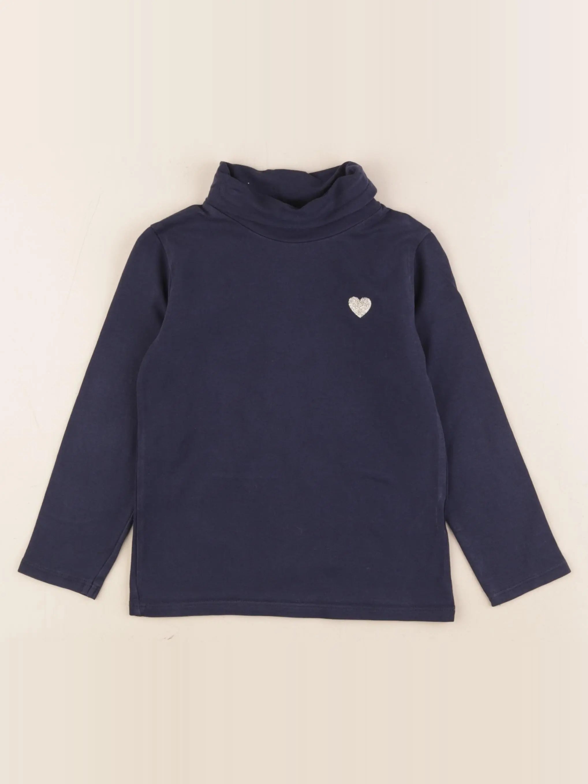 Vertbaudet - sous-pull bleu - 4 ans