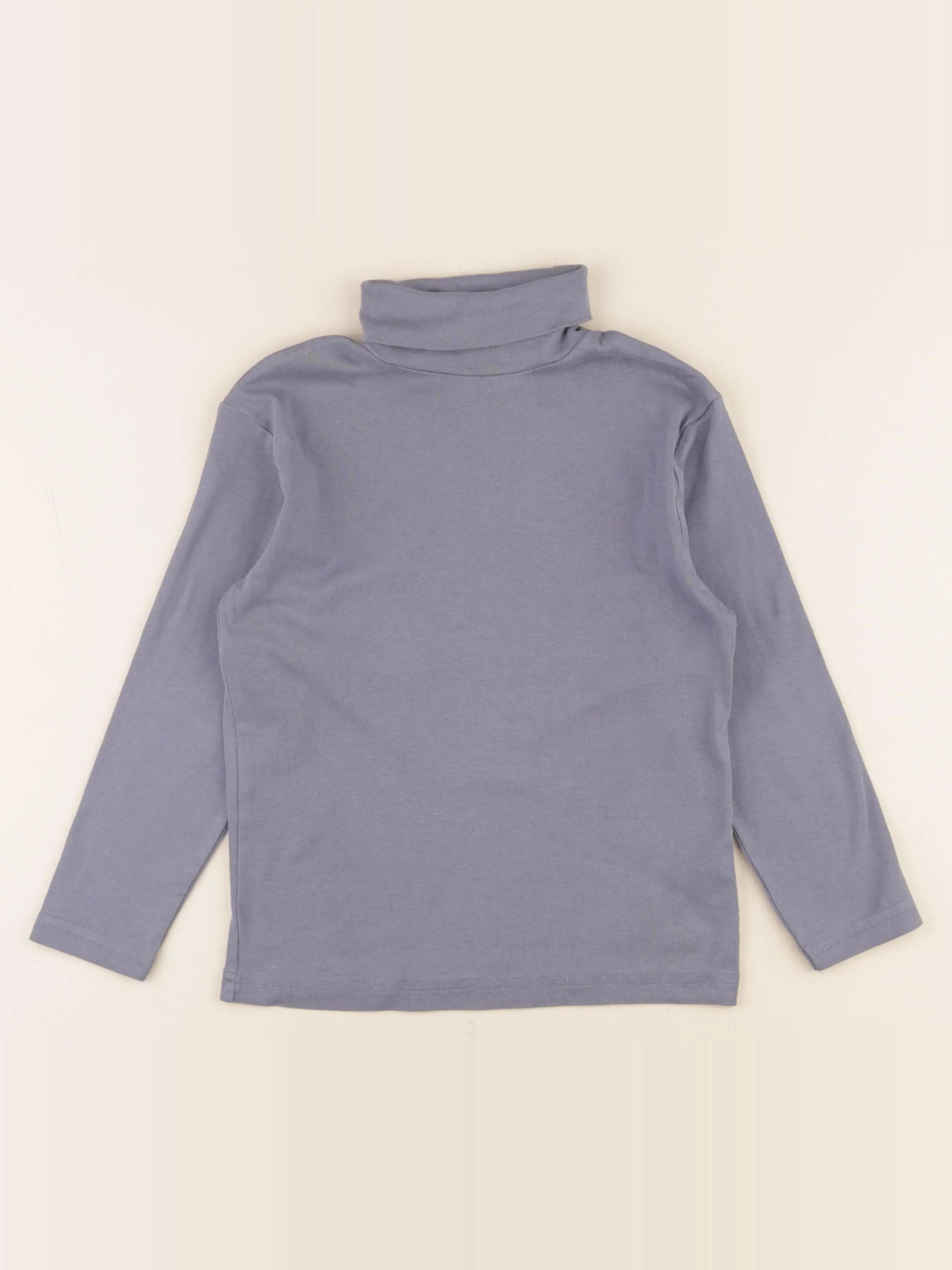 Vertbaudet - sous-pull bleu - 8 ans