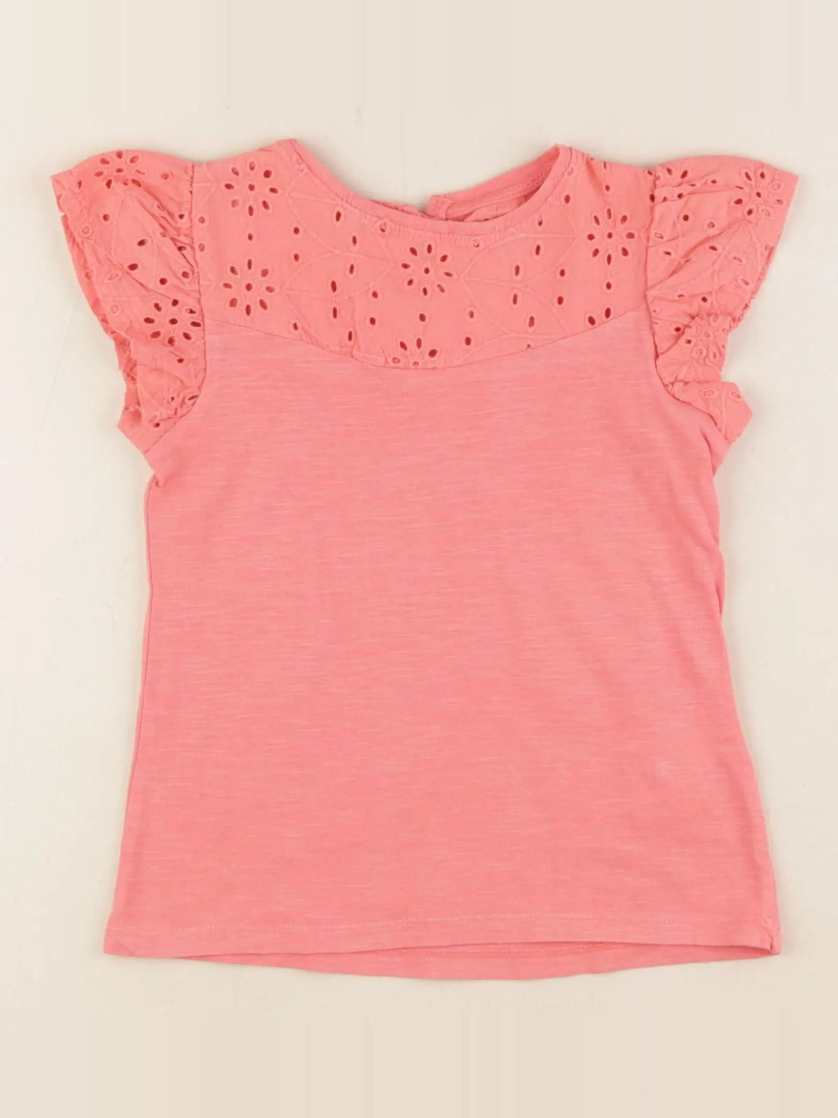 Vertbaudet - tee-shirt rose - 4 ans