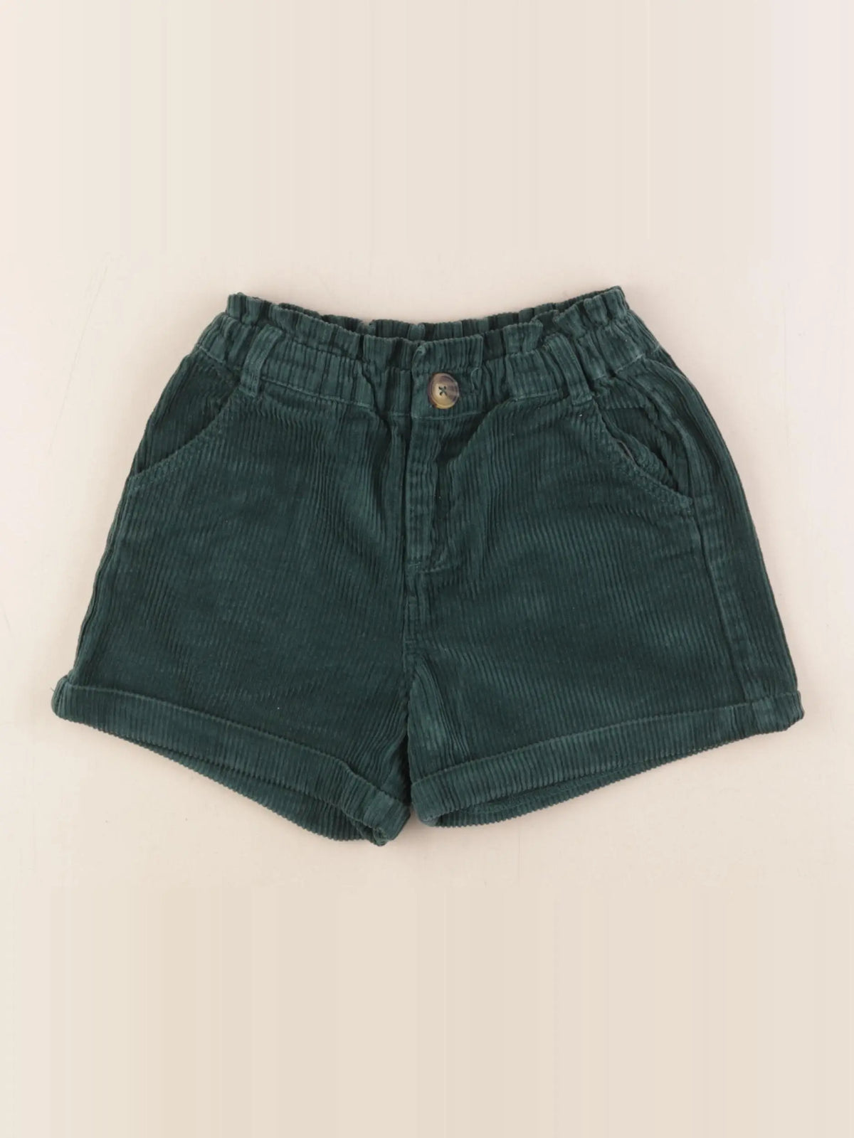Vertbaudet - short vert - 6 ans