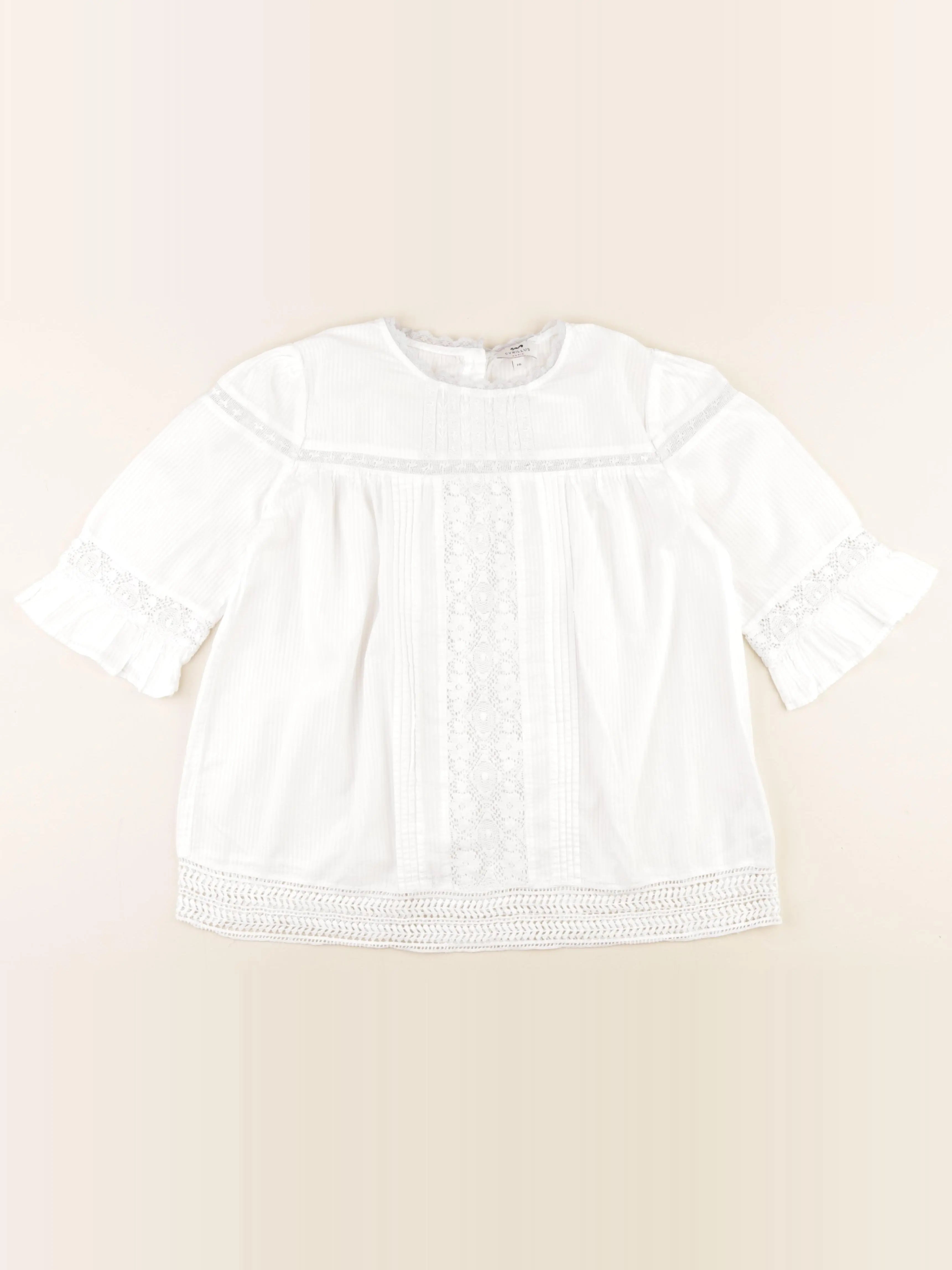 Cyrillus - blouse blanc - 16 ans