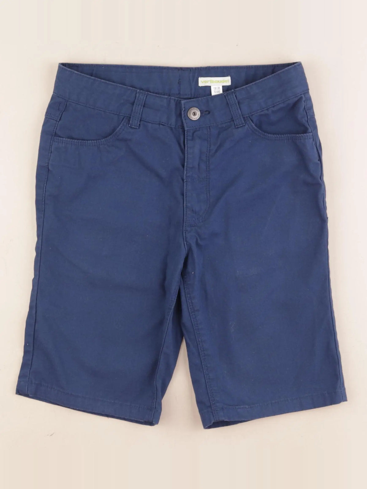 Vertbaudet - short bleu - 10 ans