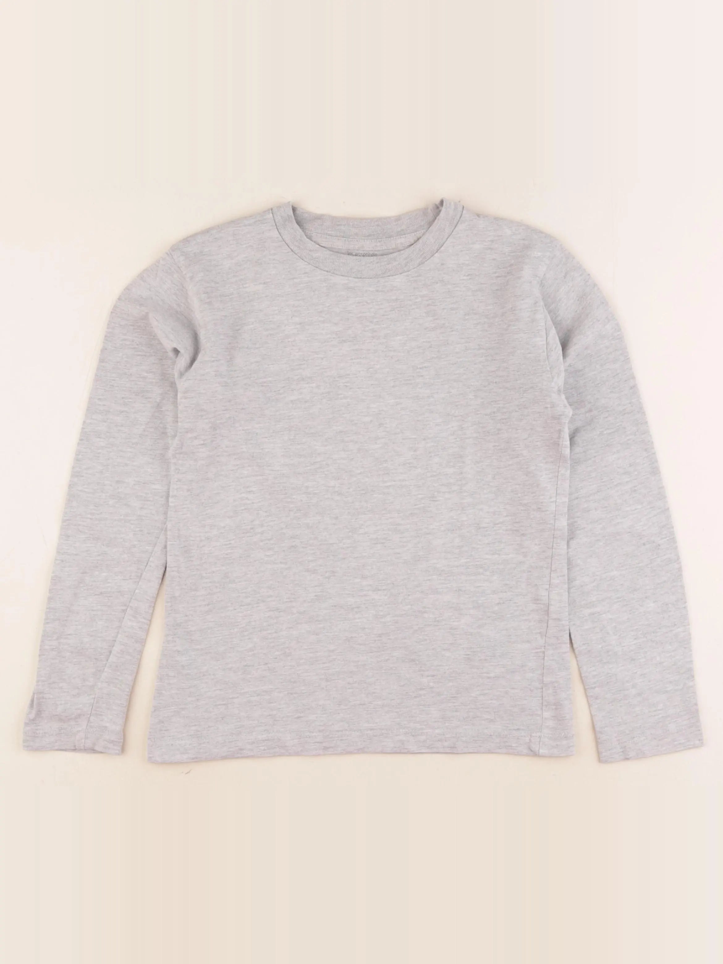 Monoprix - tee-shirt gris - 8 ans