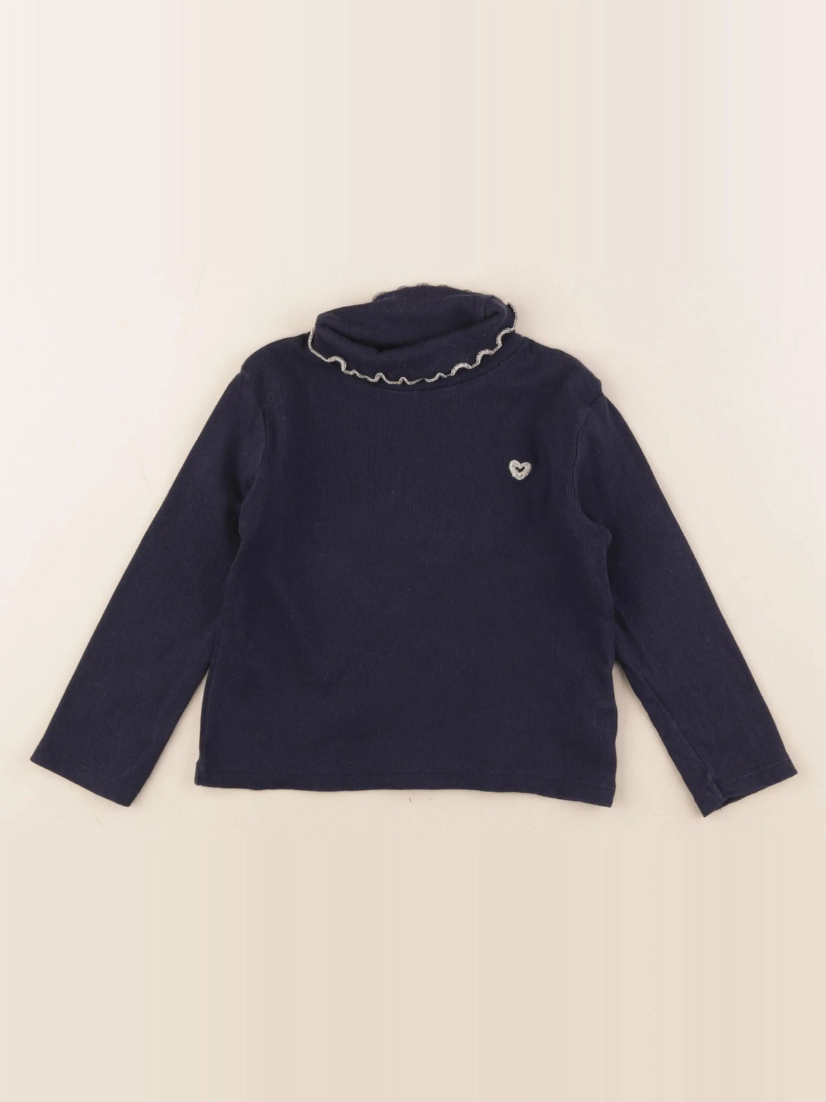 Vertbaudet - sous-pull bleu - 3 ans