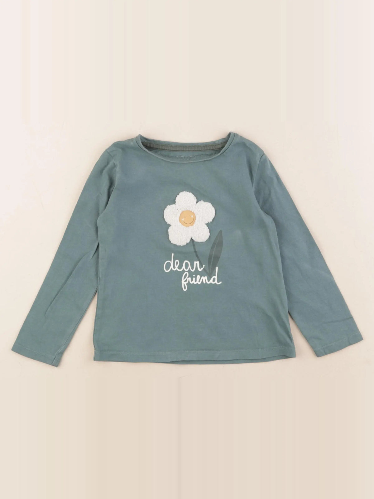 Vertbaudet - tee-shirt vert - 3 ans