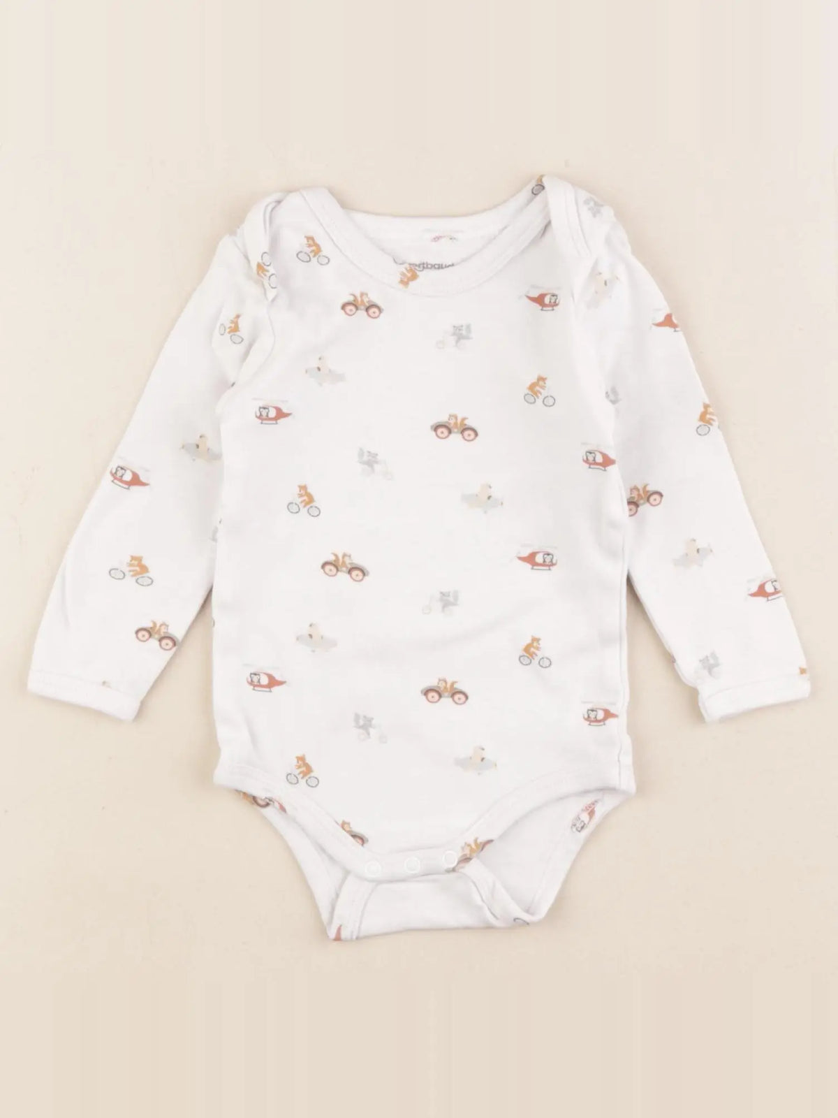 Vertbaudet - body blanc - 9 mois