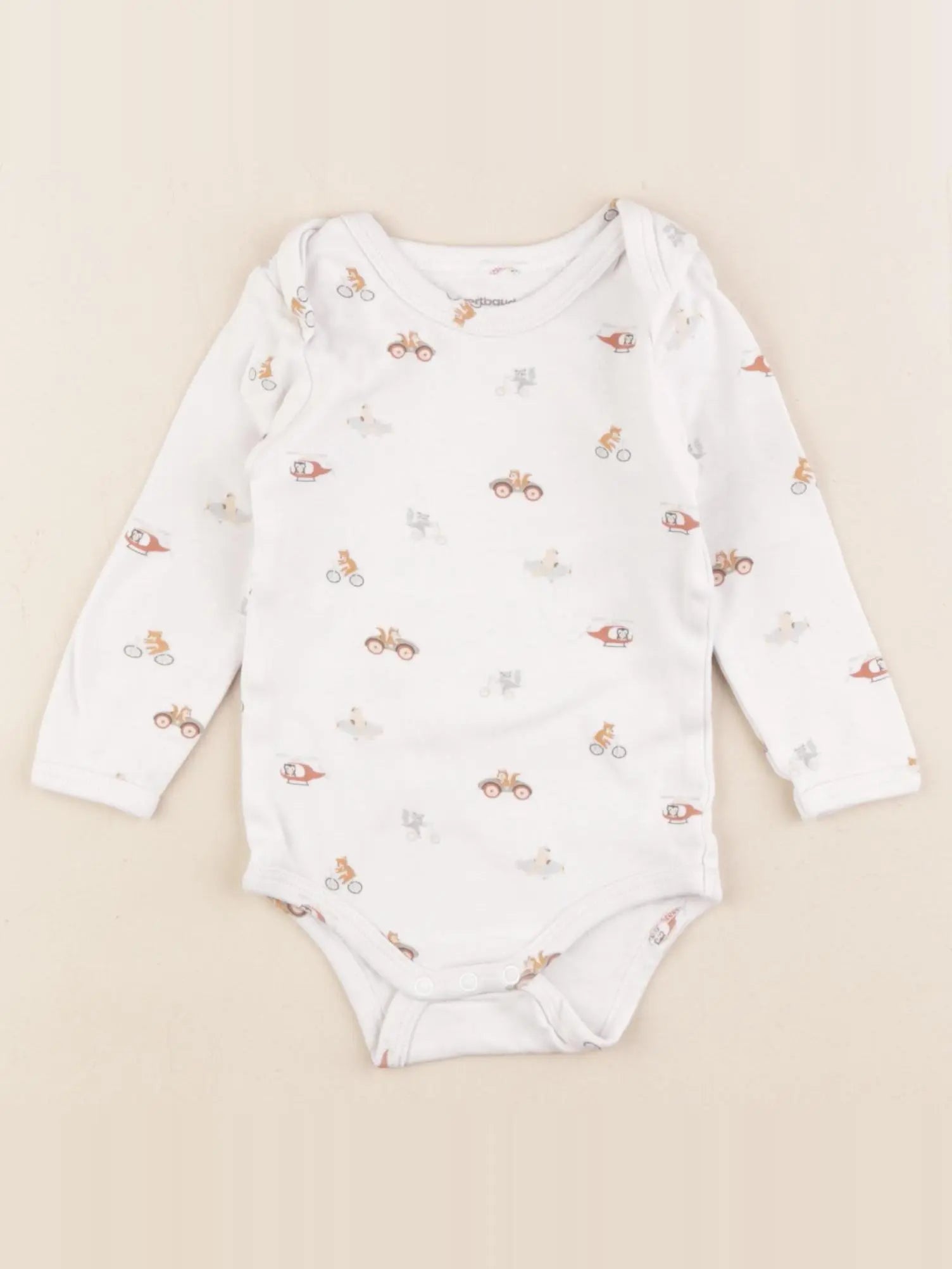Vertbaudet - body blanc - 9 mois