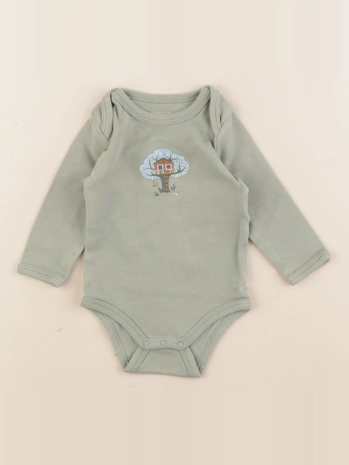 Vertbaudet - body vert - 6 mois