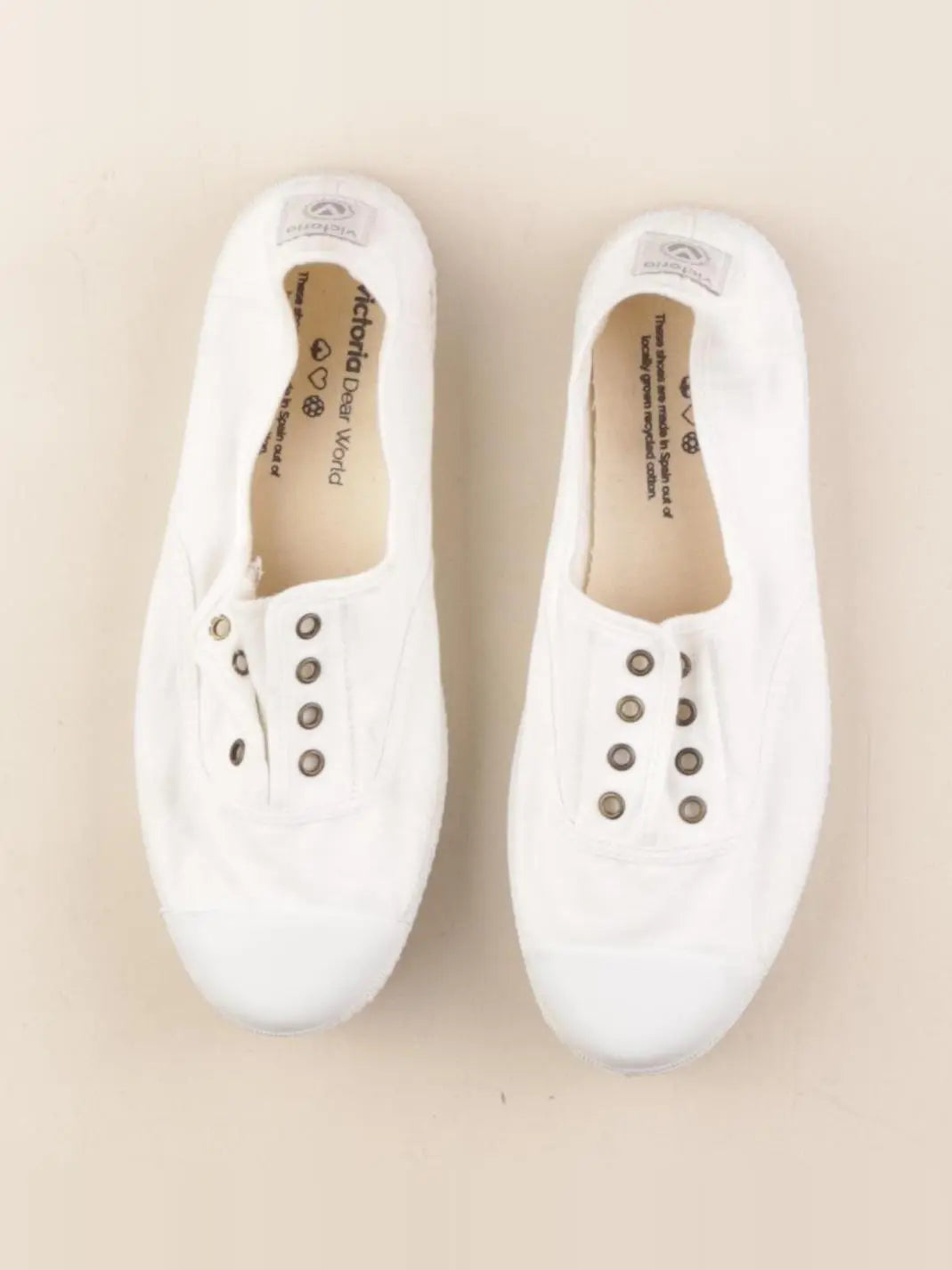 Victoria - tennis élastiqué blanc - pointure 38