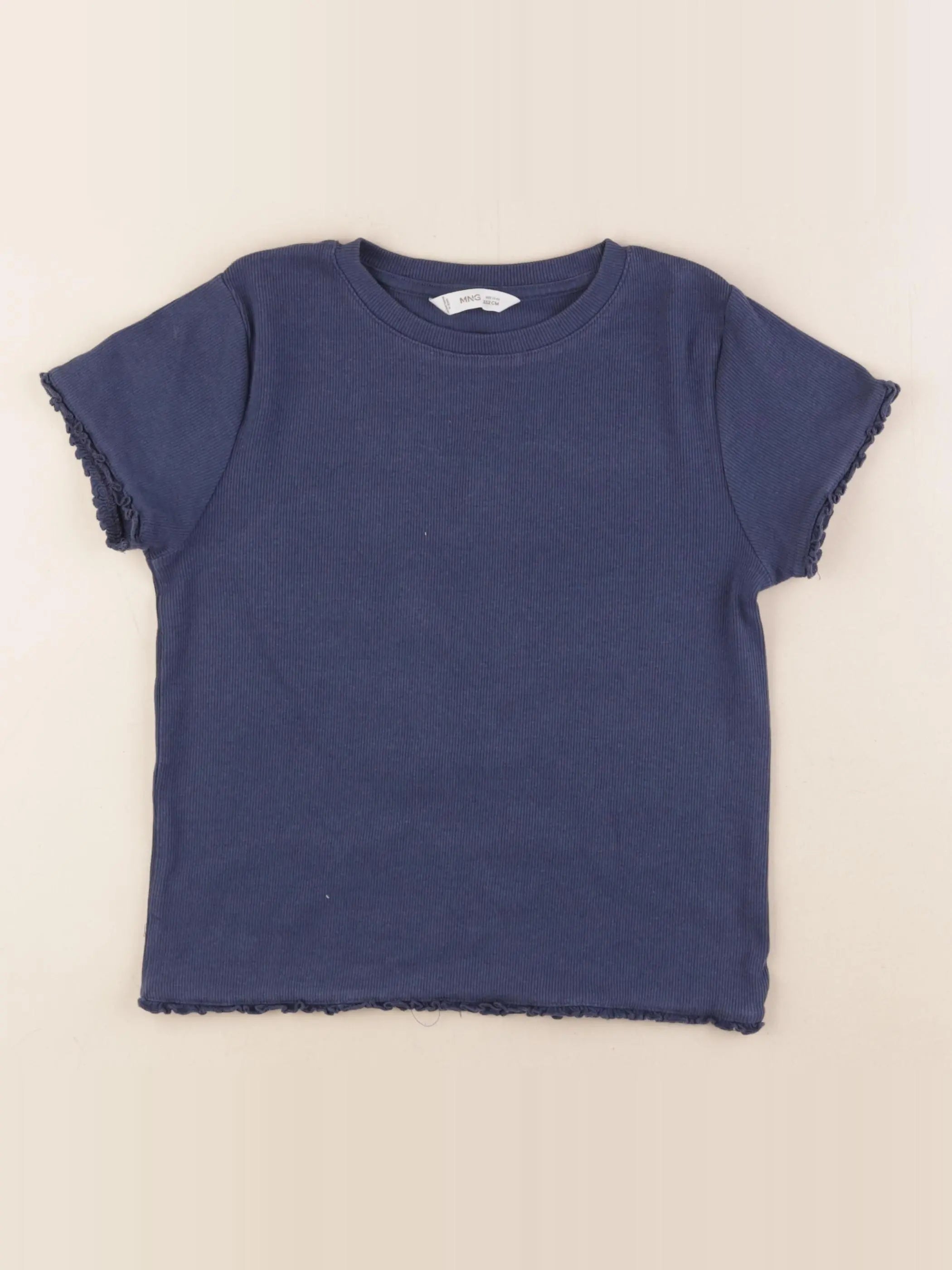 Mango - tee-shirt bleu - 11/12 ans