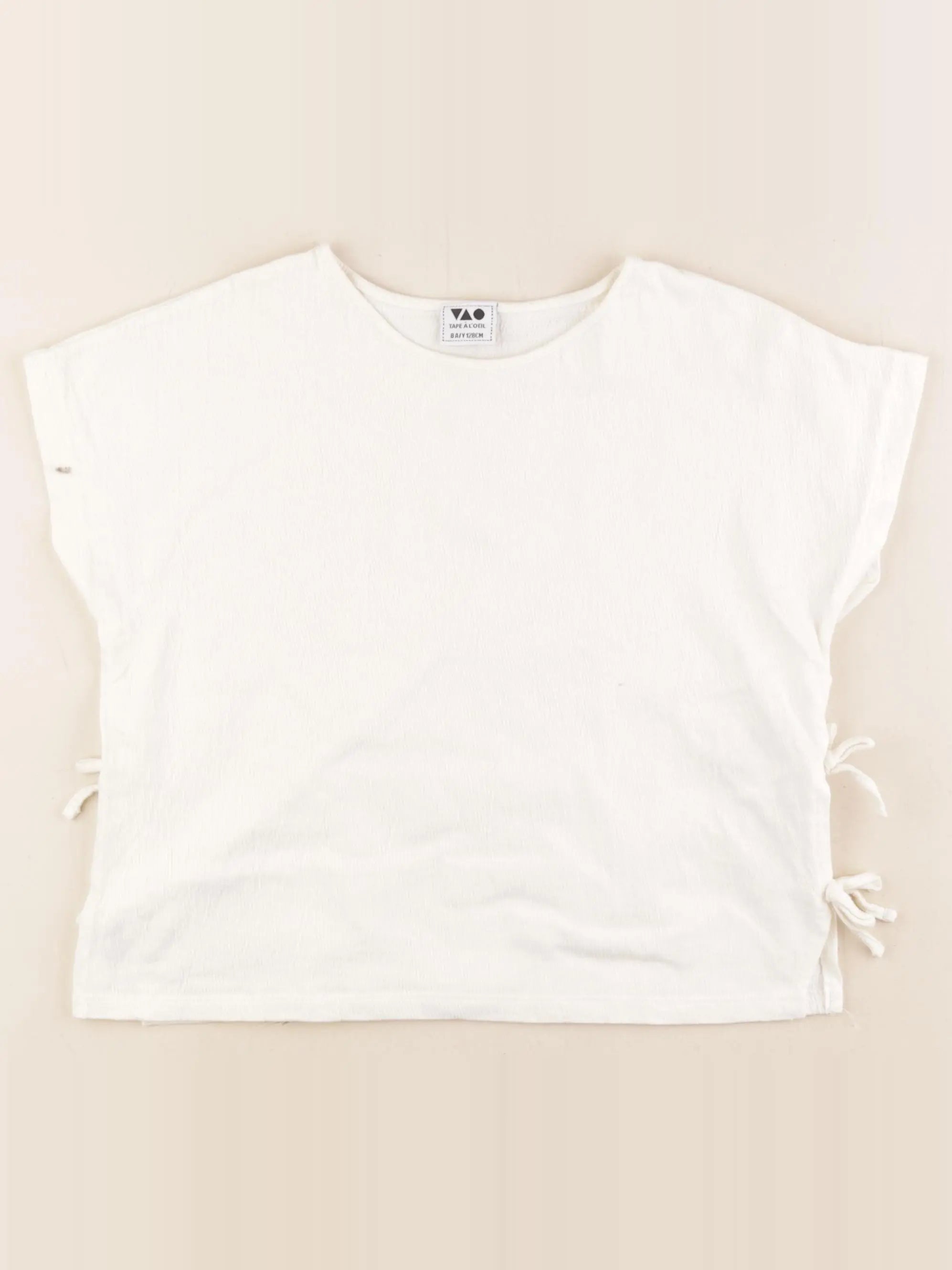 Tape à l'oeil - tee-shirt blanc - 8 ans