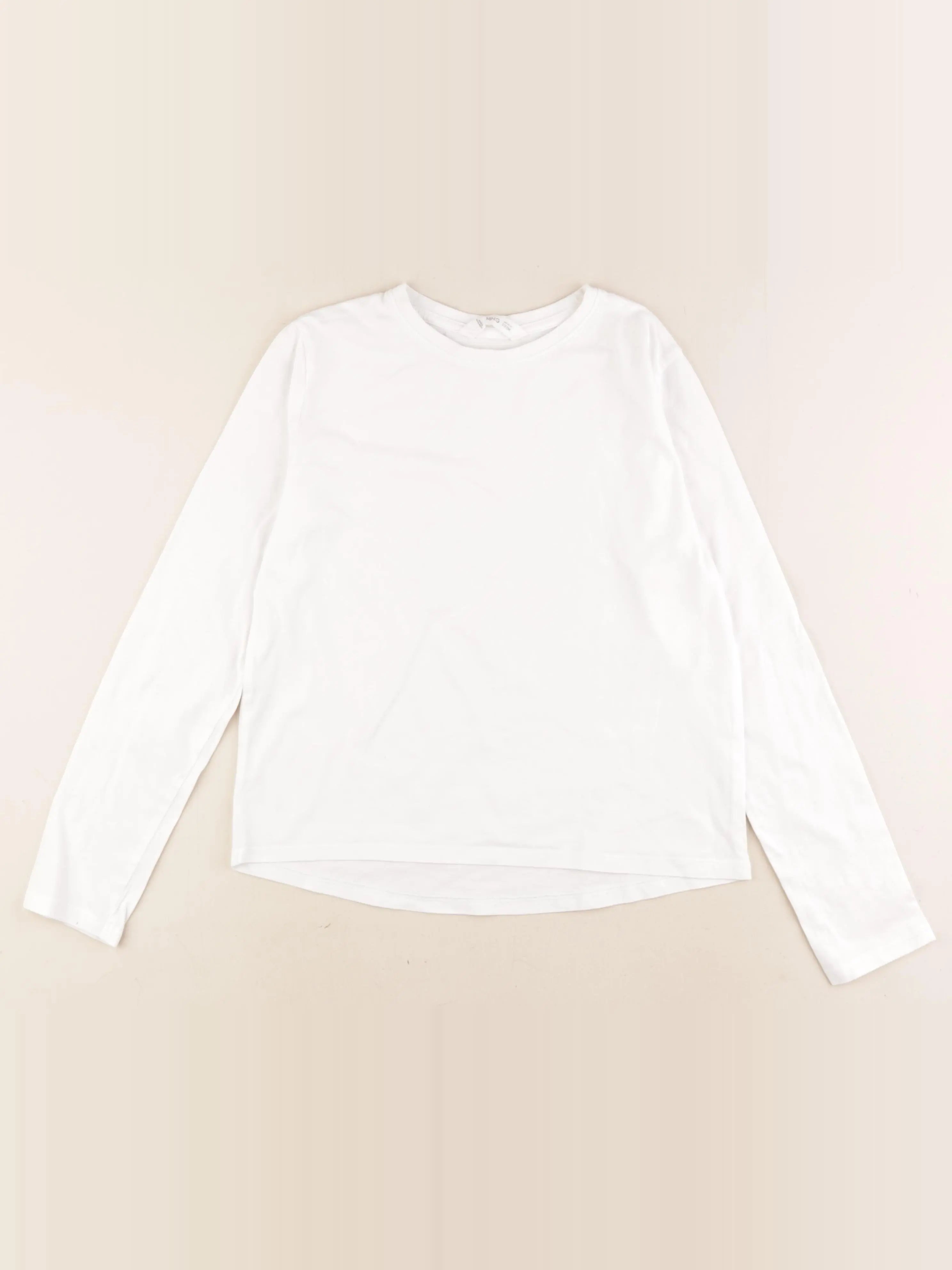 Mango - tee-shirt blanc - 11/12 ans