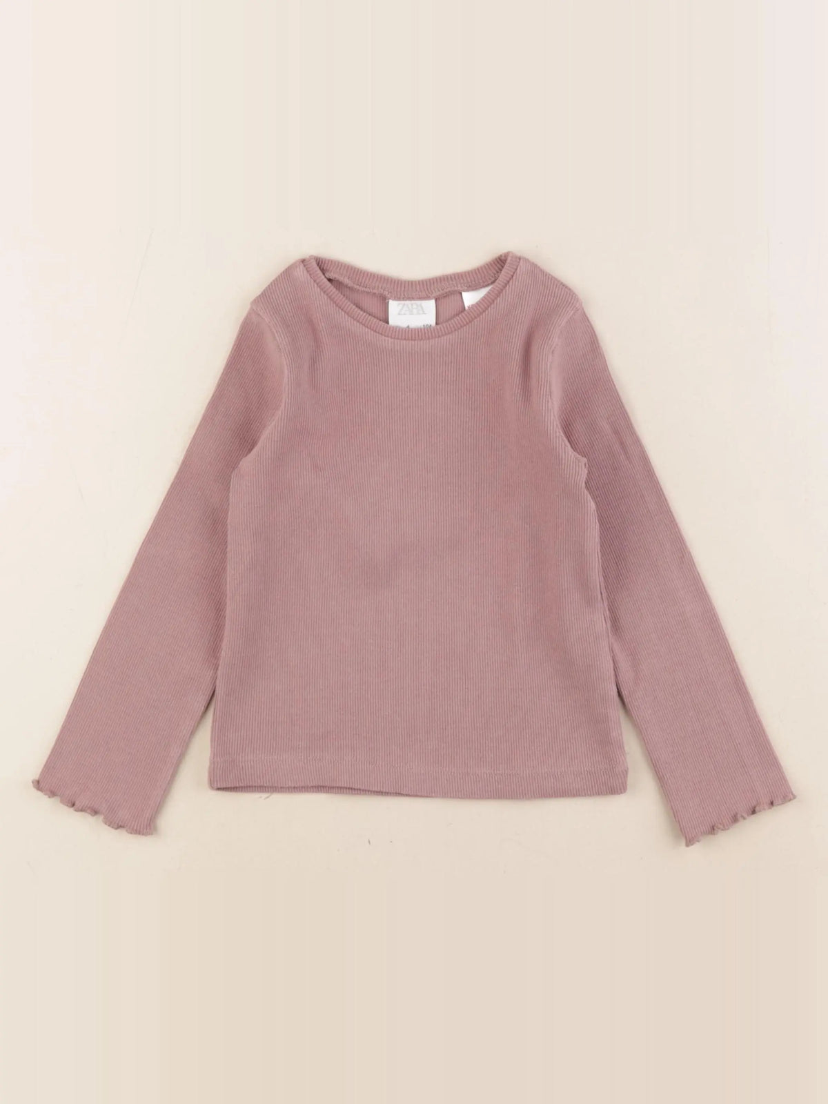 Zara - tee-shirt rose - 4 ans