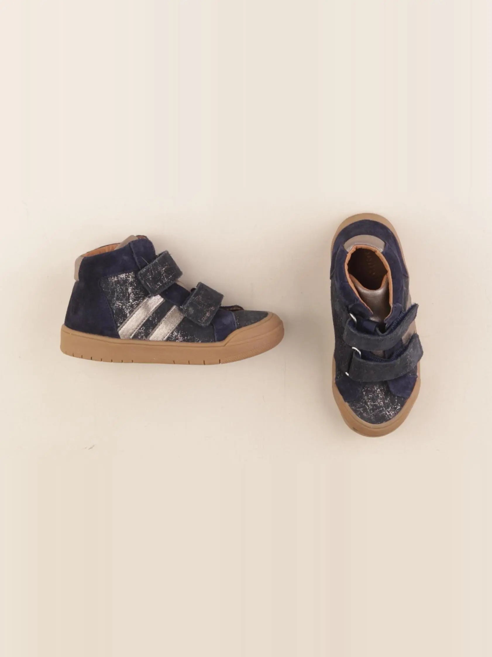 Bellamy - baskets bleu, or - pointure 28