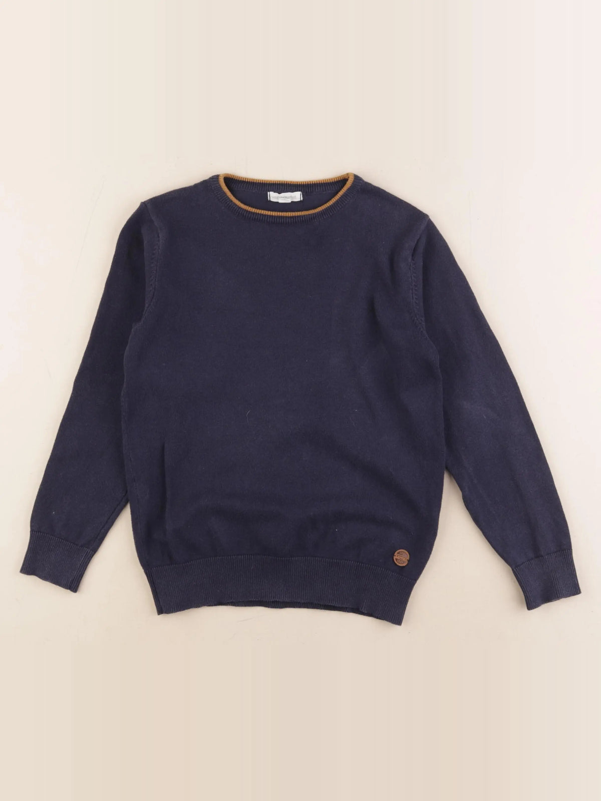 Vertbaudet - pull bleu - 8 ans