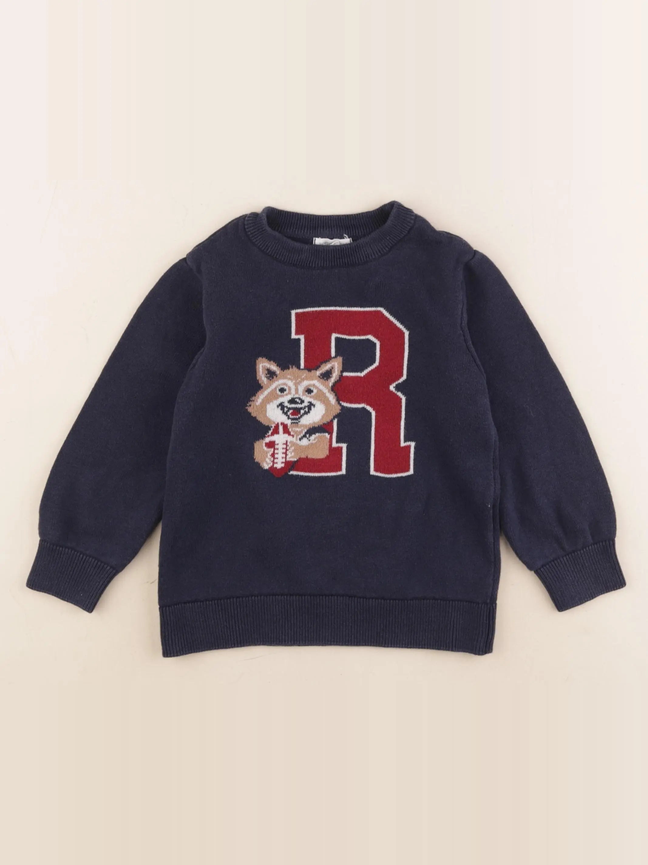 Vertbaudet - pull bleu - 4 ans