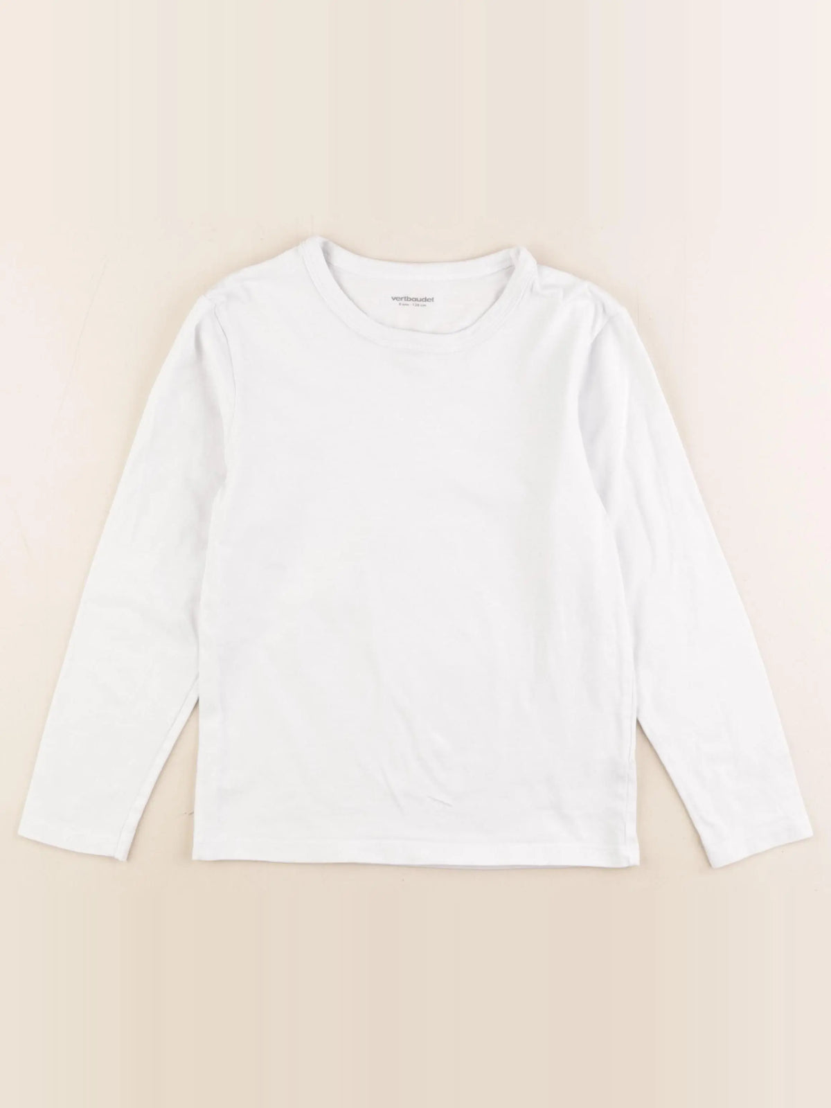 Vertbaudet - maillot de corps blanc - 8 ans
