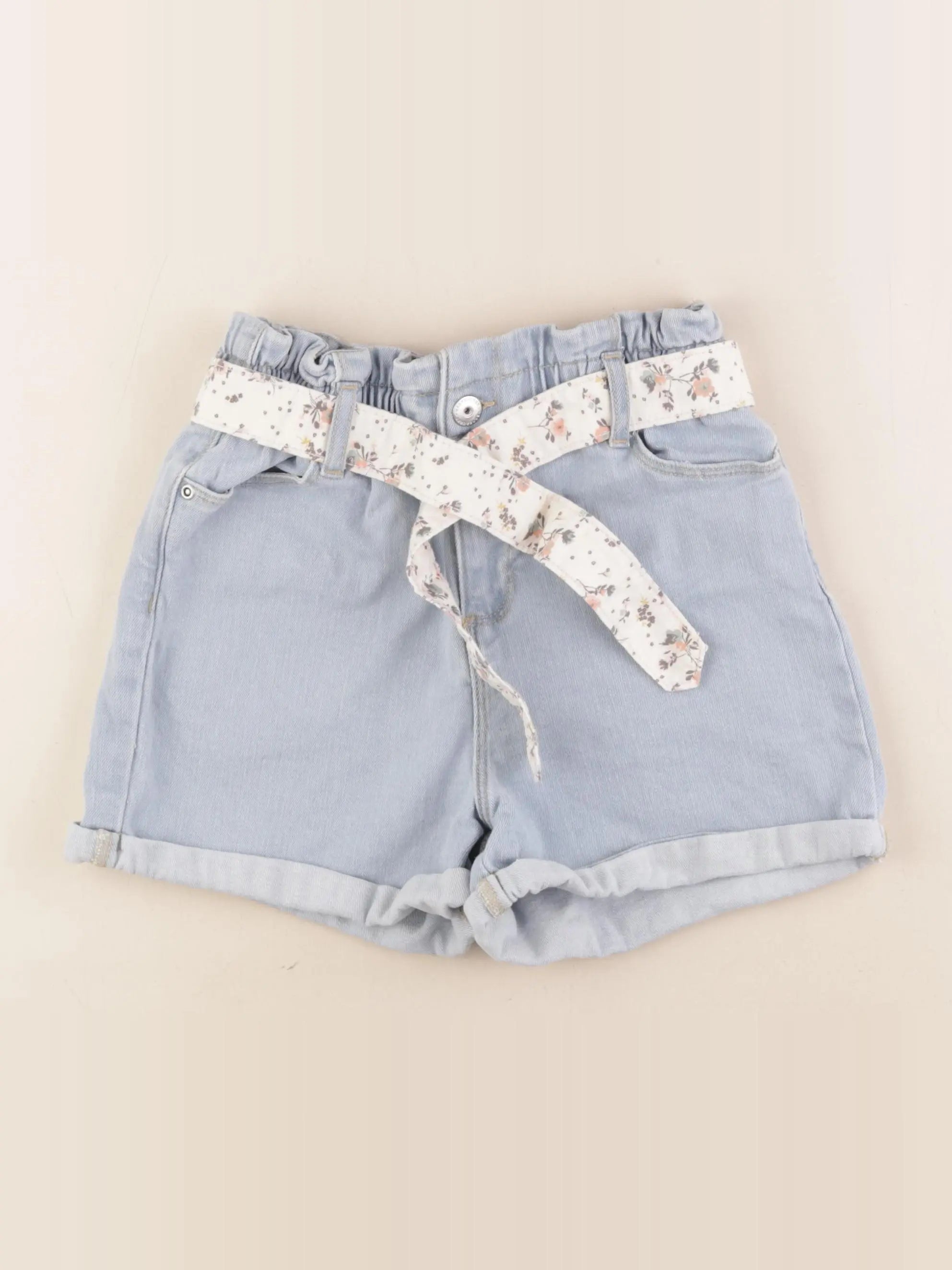 Vertbaudet - short bleu - 10 ans