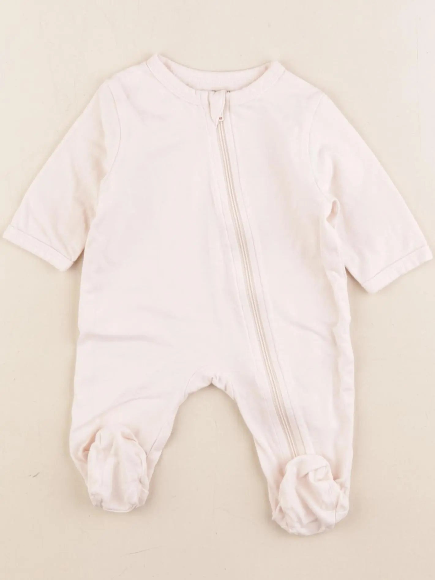 Vertbaudet - pyjama coton rose - 1 mois