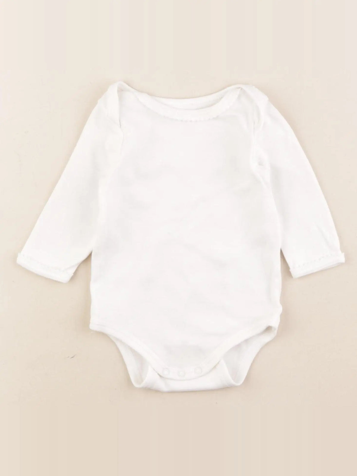 Vertbaudet - body blanc - 6 mois