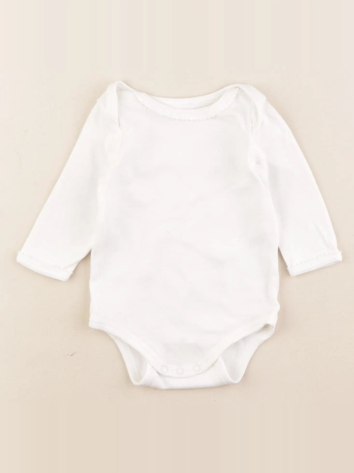 Vertbaudet - body blanc - 6 mois