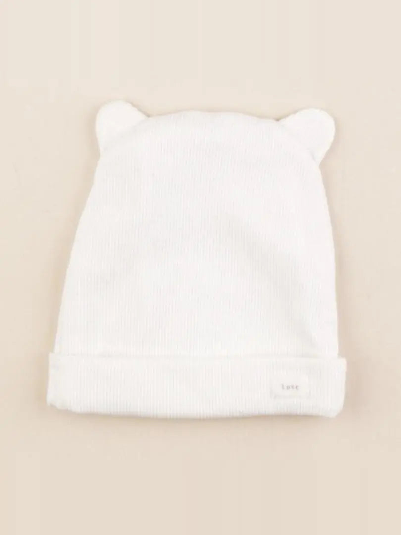 Zara - bonnet blanc - 6/12 mois