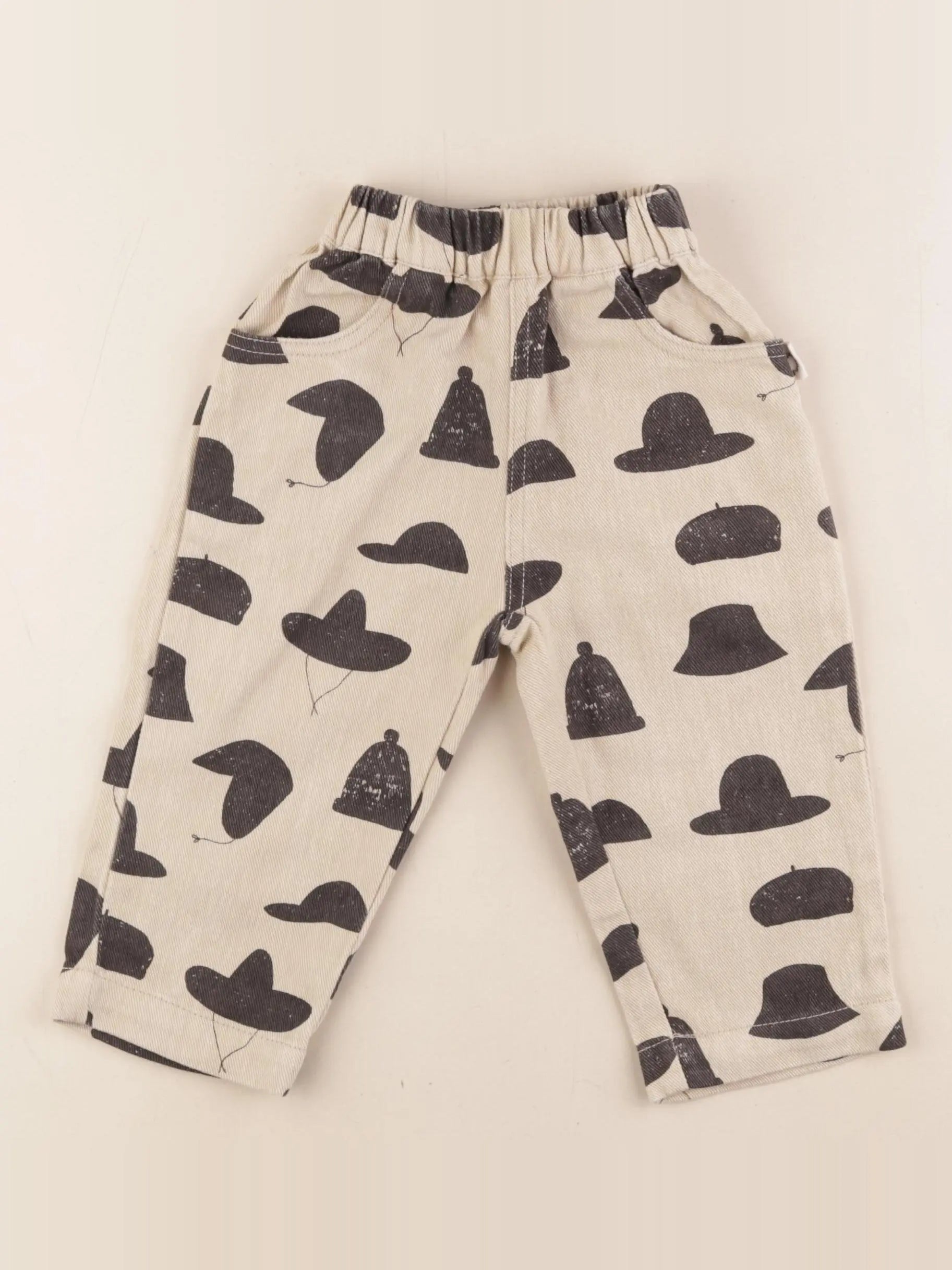 Gamin gamine - jean beige - 12/18 mois