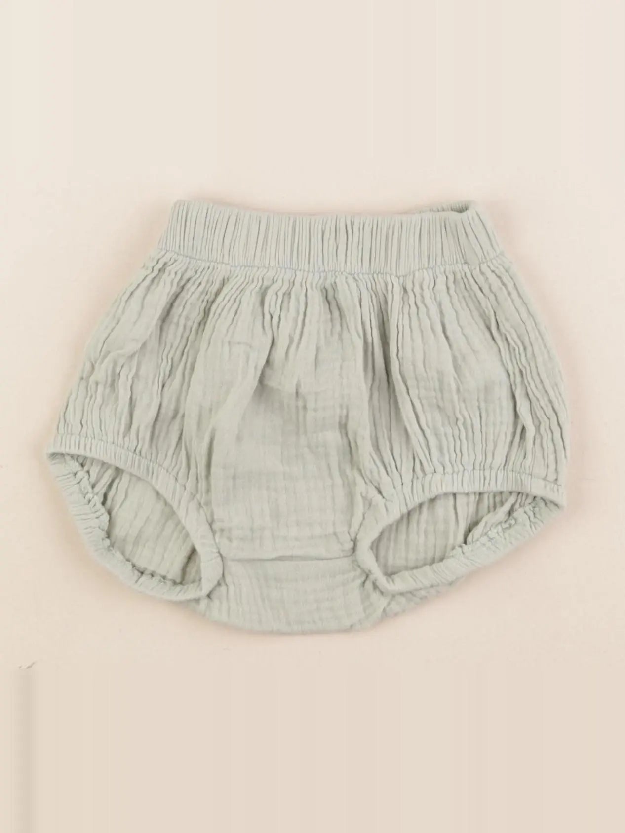 Gamin gamine - bloomer vert - 3/6 mois
