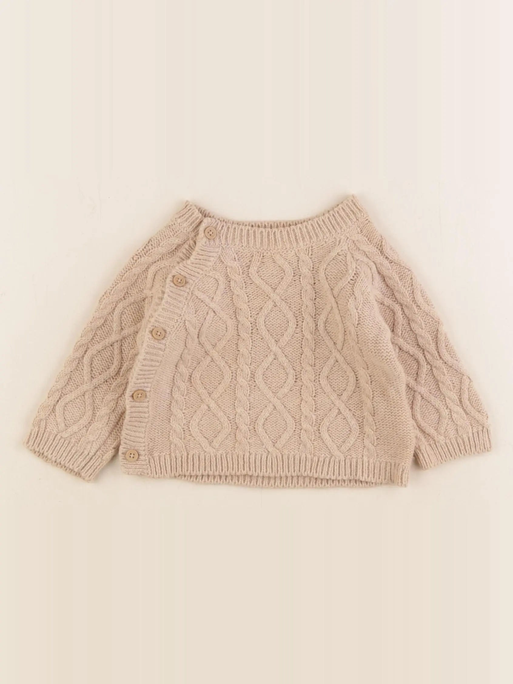 Boutchou - pull beige - 3 mois