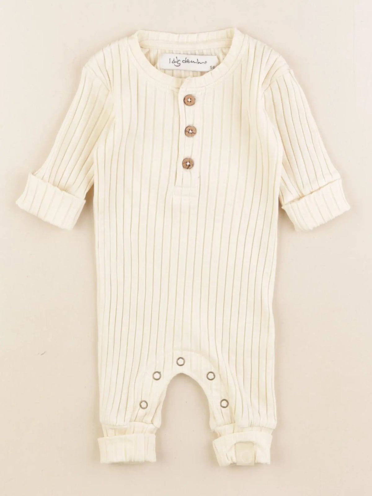I dig denim - combinaison beige - 1 mois
