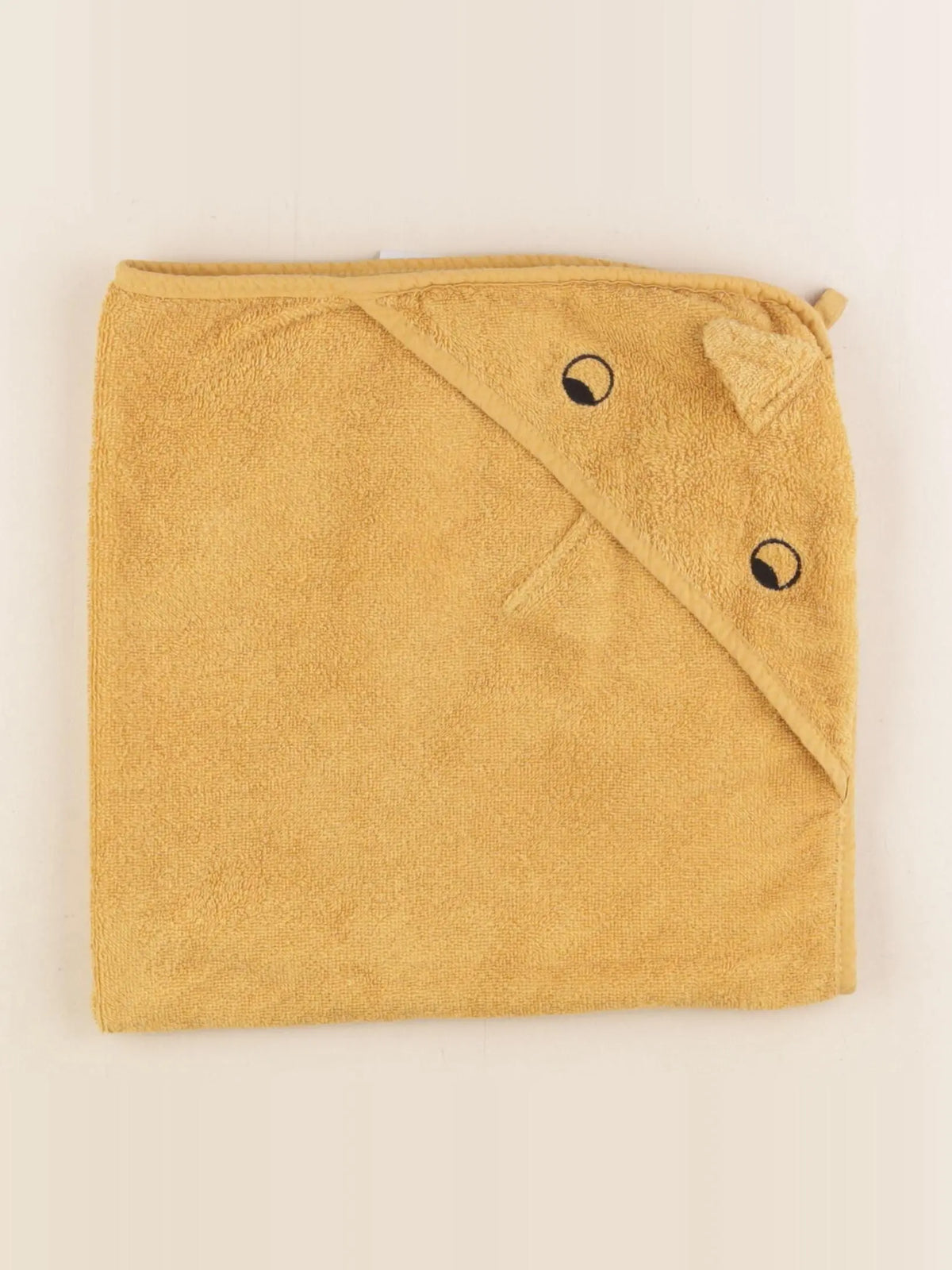 Liewood - cape de bain jaune - 0/6 mois