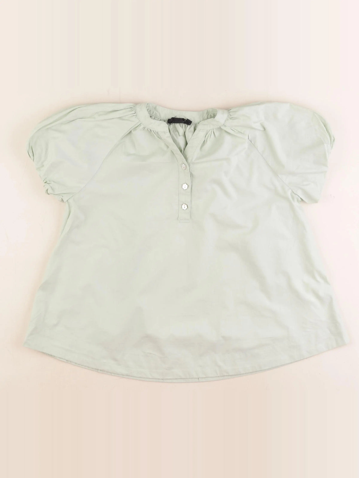 Monoprix - blouse vert - 3 ans