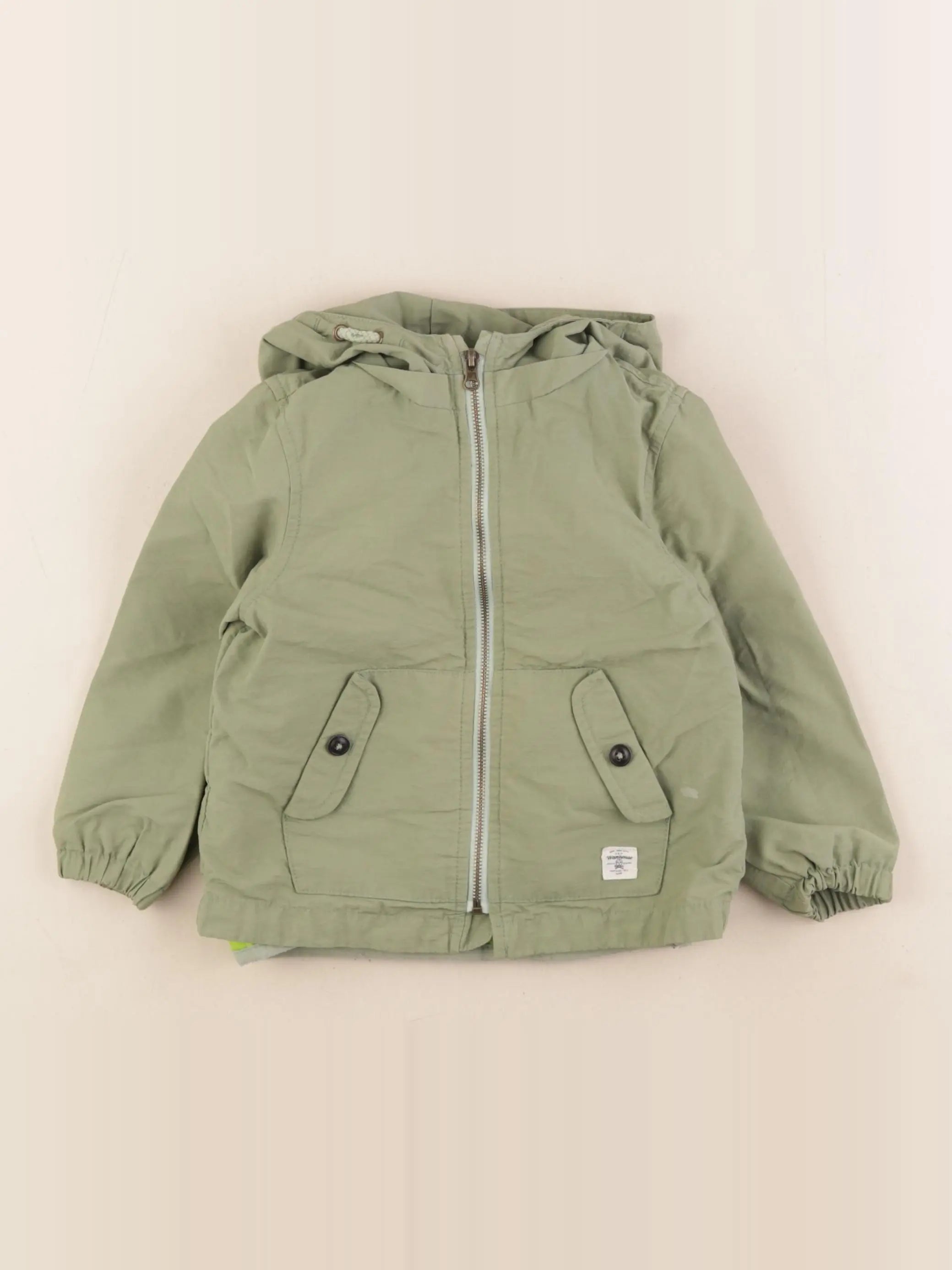 Mango - coupe-vent vert - 12/18 mois