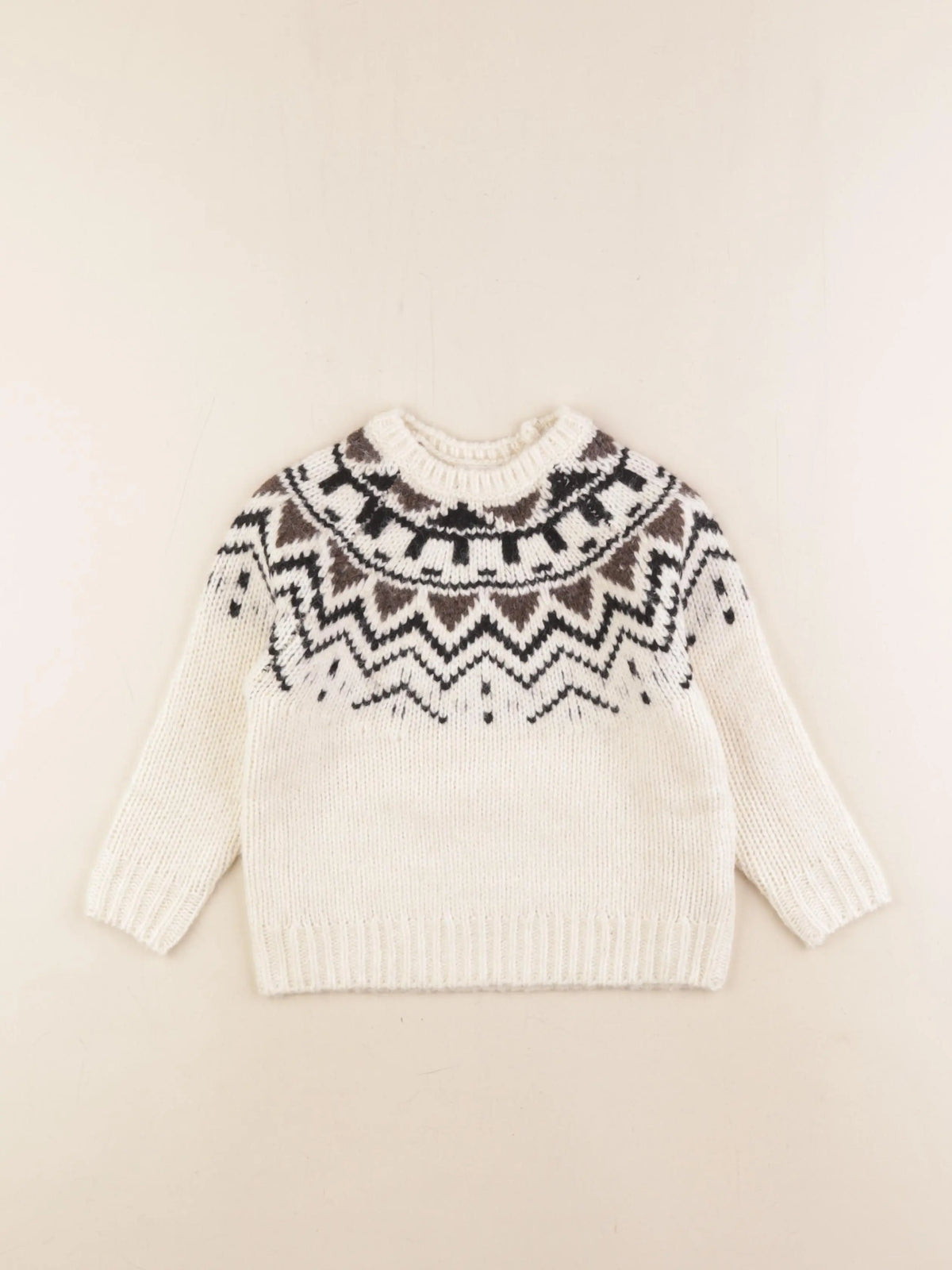 Vertbaudet - pull blanc - 3 ans